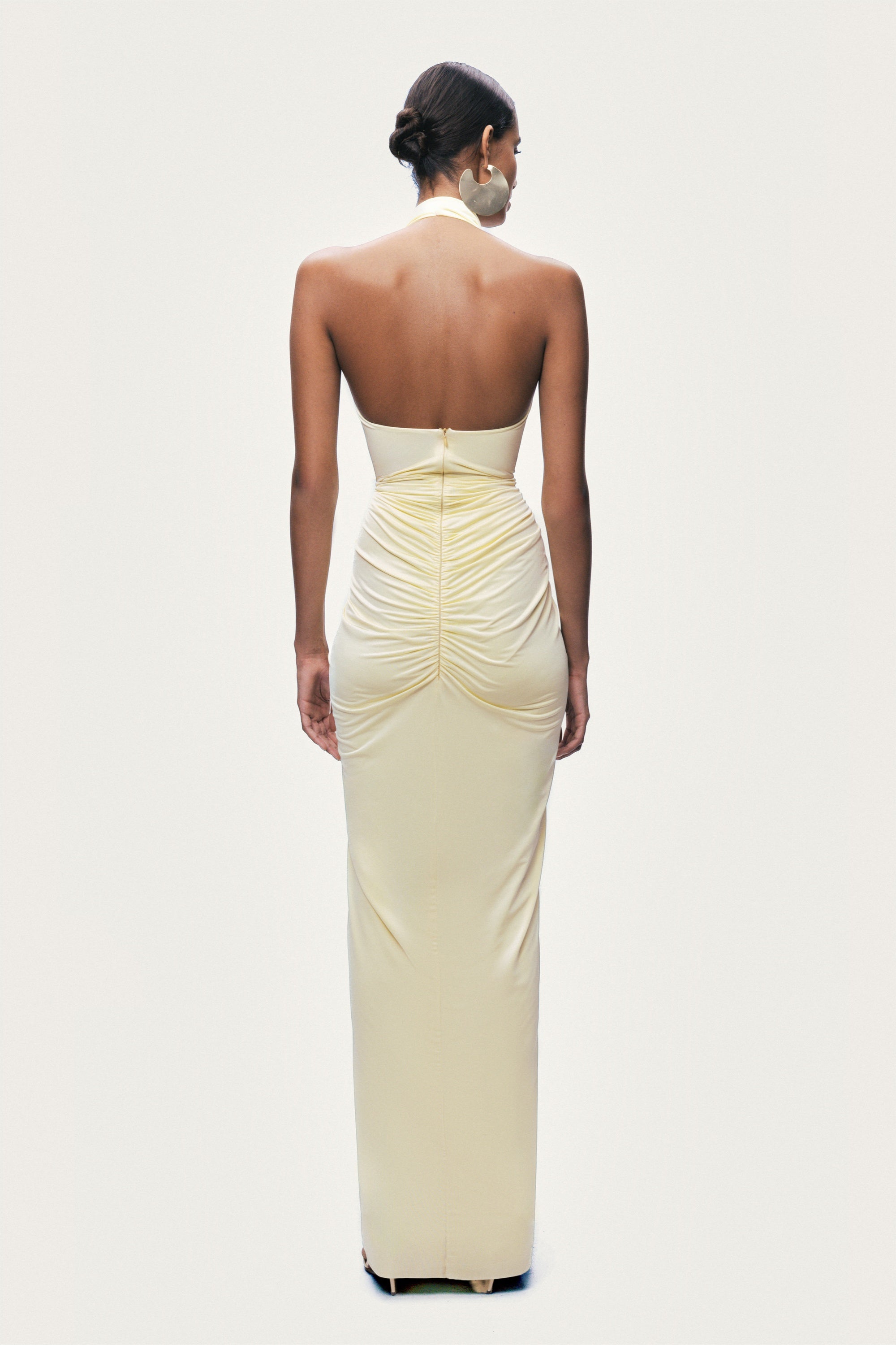 Cut-Out Embellished Maxi Dress