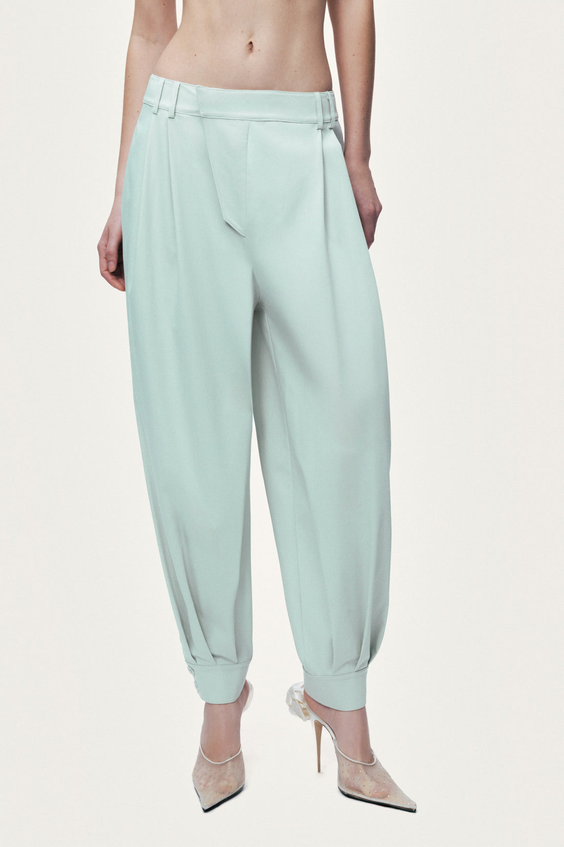 Draped Harem Trousers