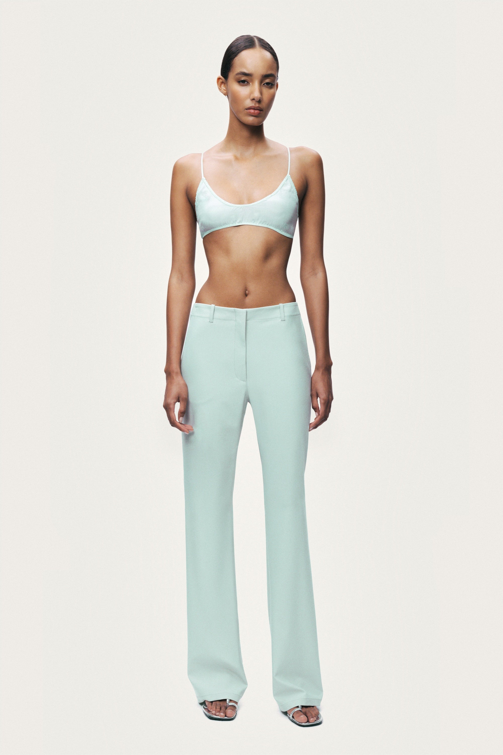 Straight-Leg Trousers