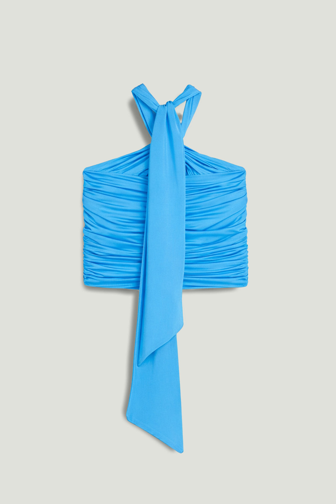 Cut-Out Draped Blouse