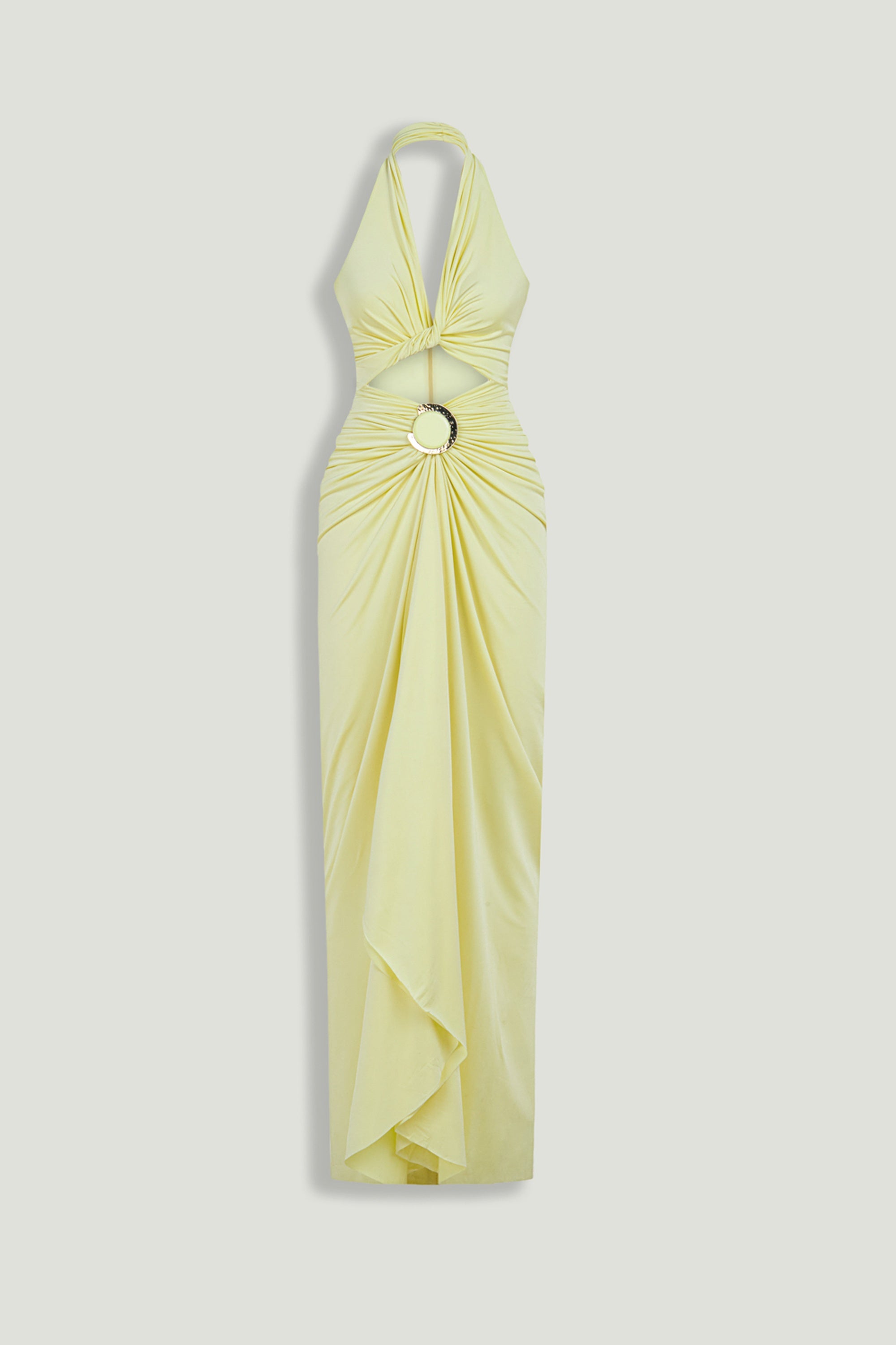 Cut-Out Embellished Maxi Dress – Nocturne