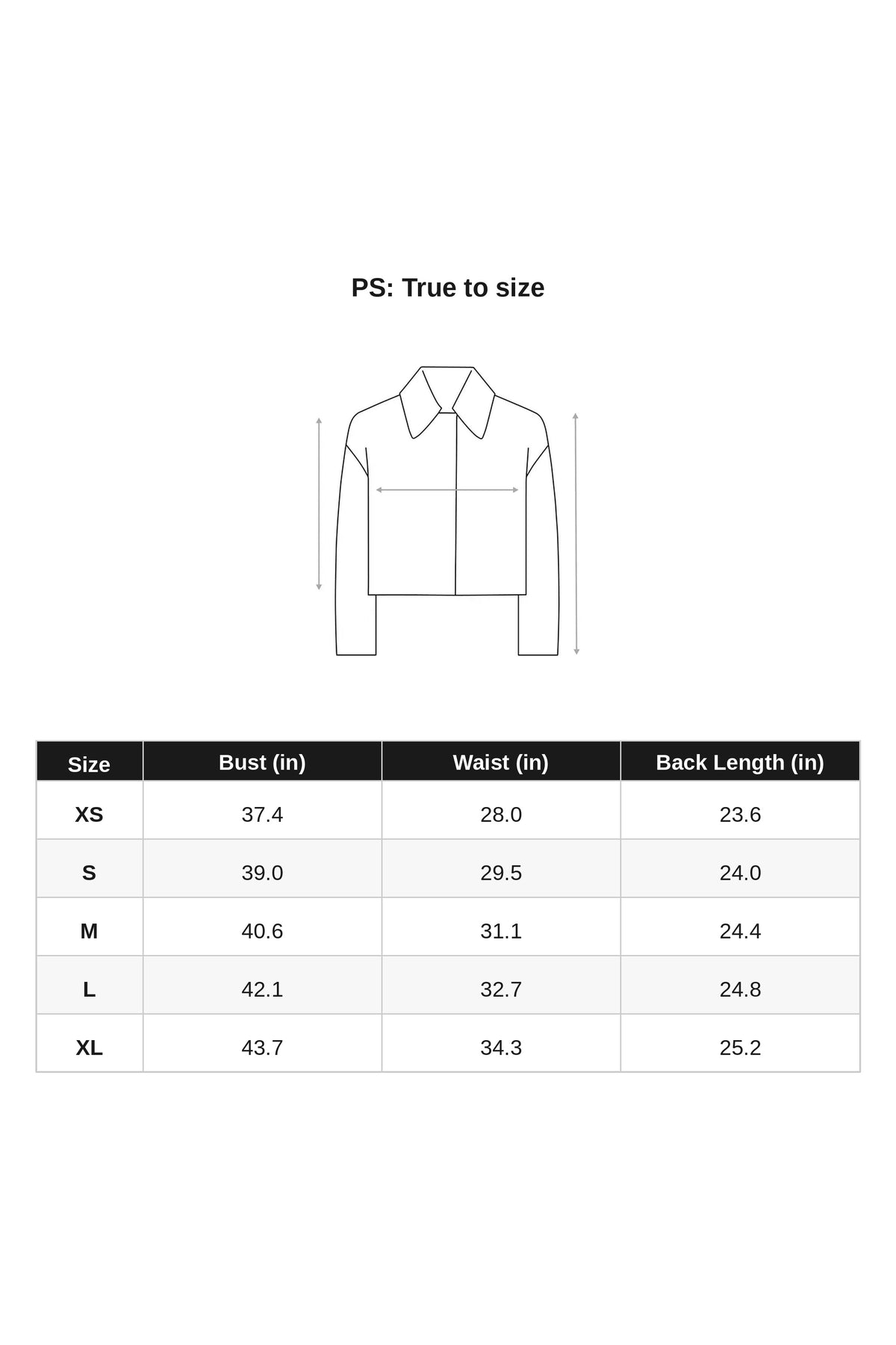 N27KN5422 size chart