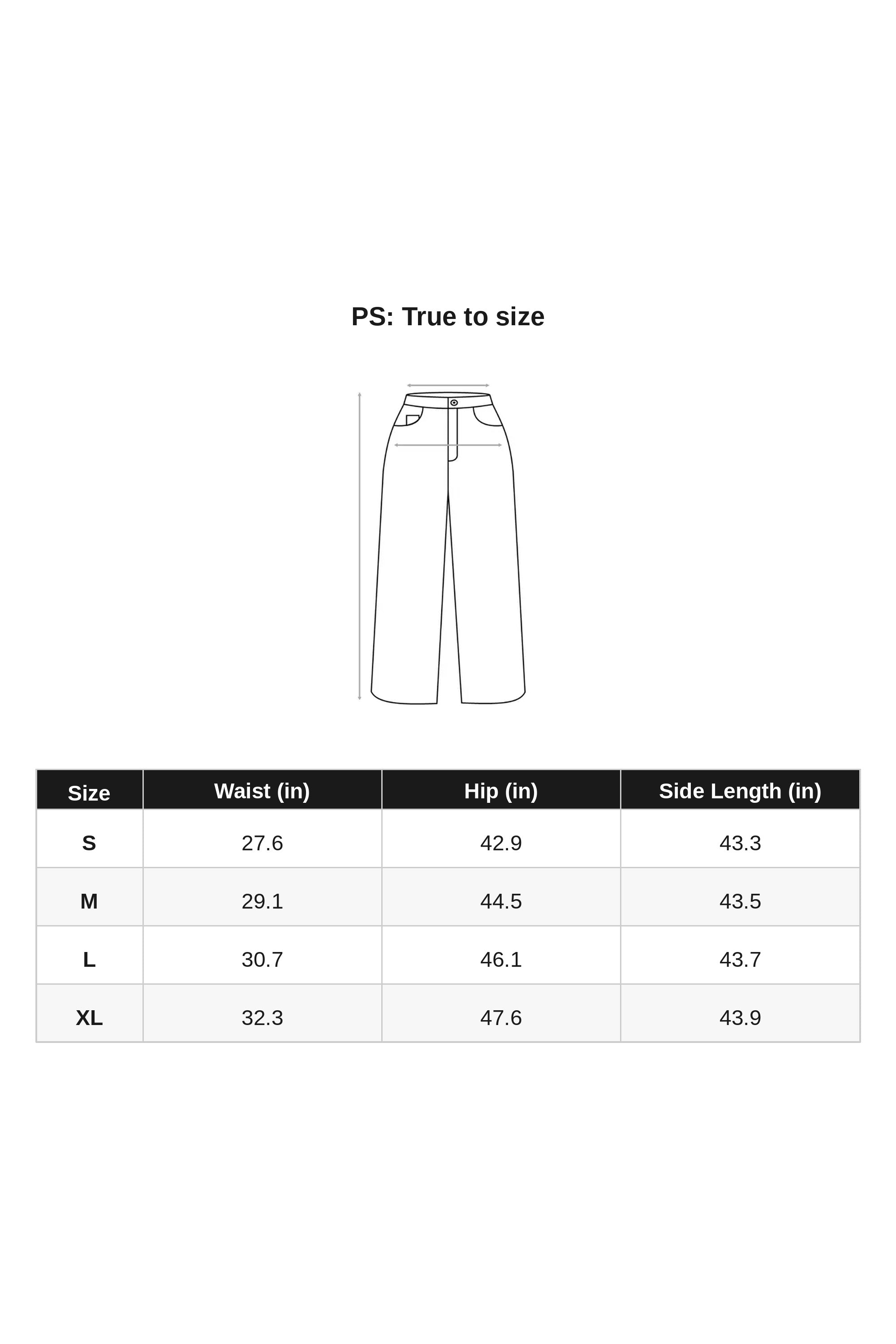 N27KN3551 size chart