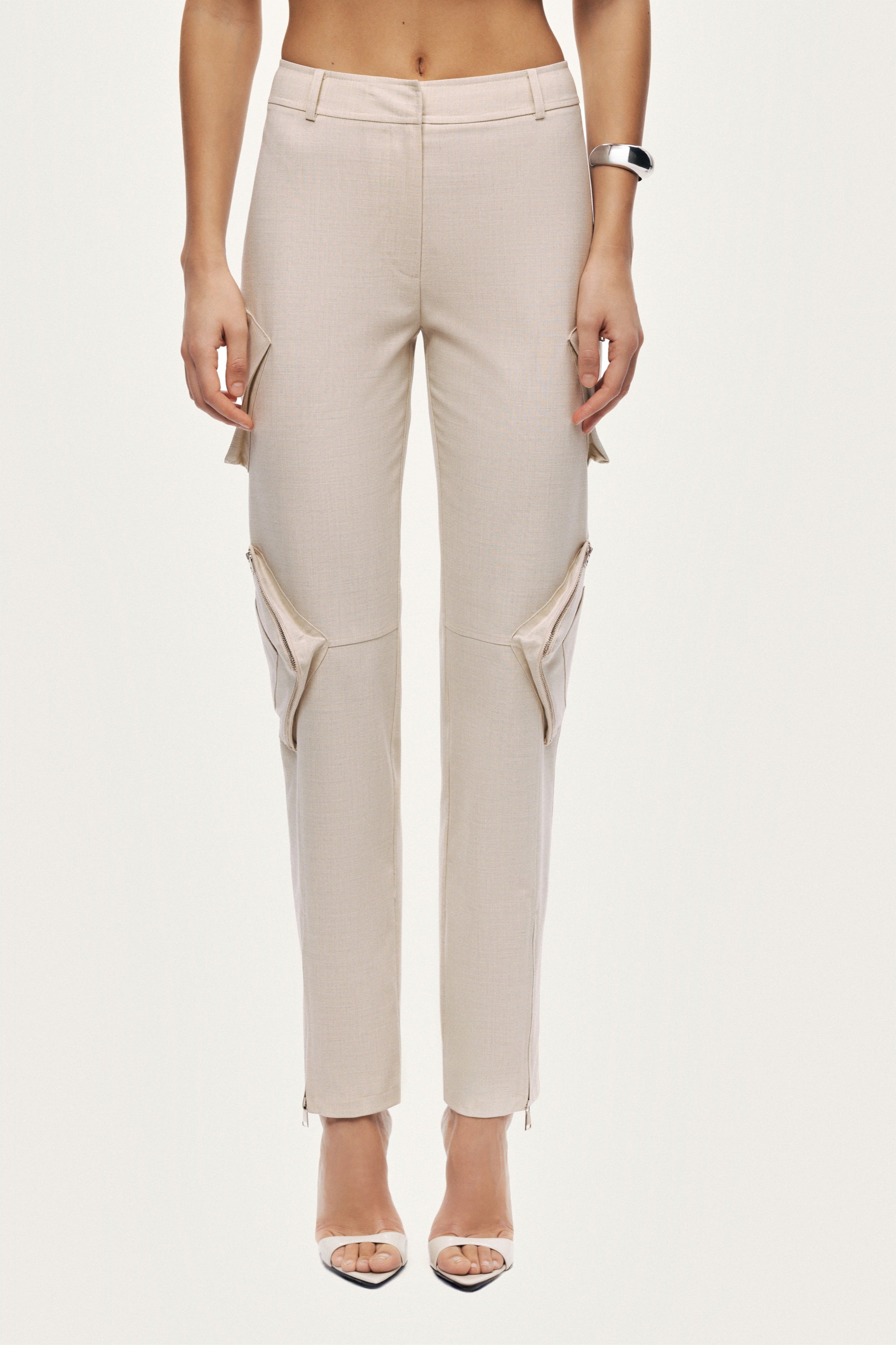 Pocket Detail Trousers