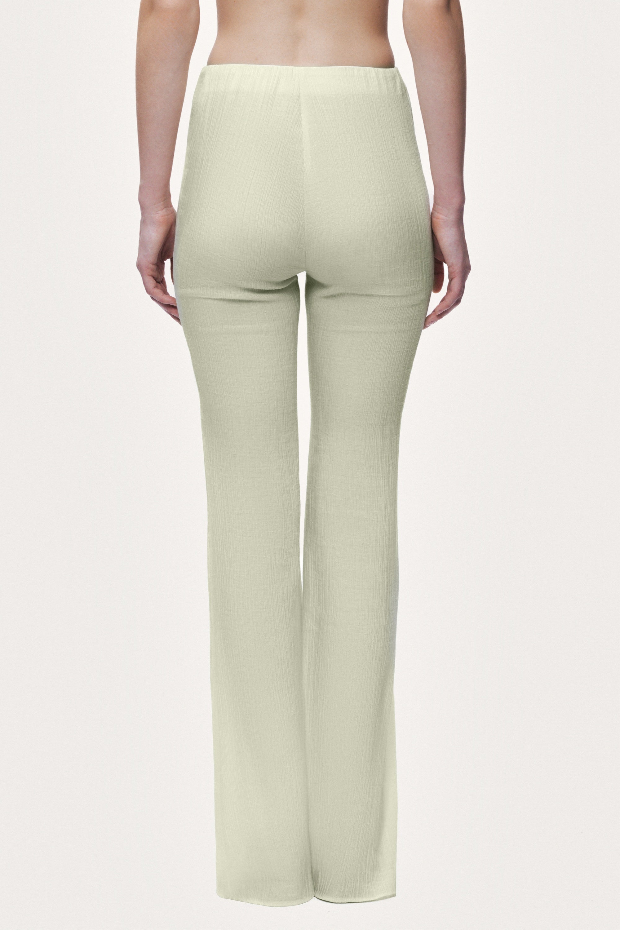 High-Waist Flare Trouser