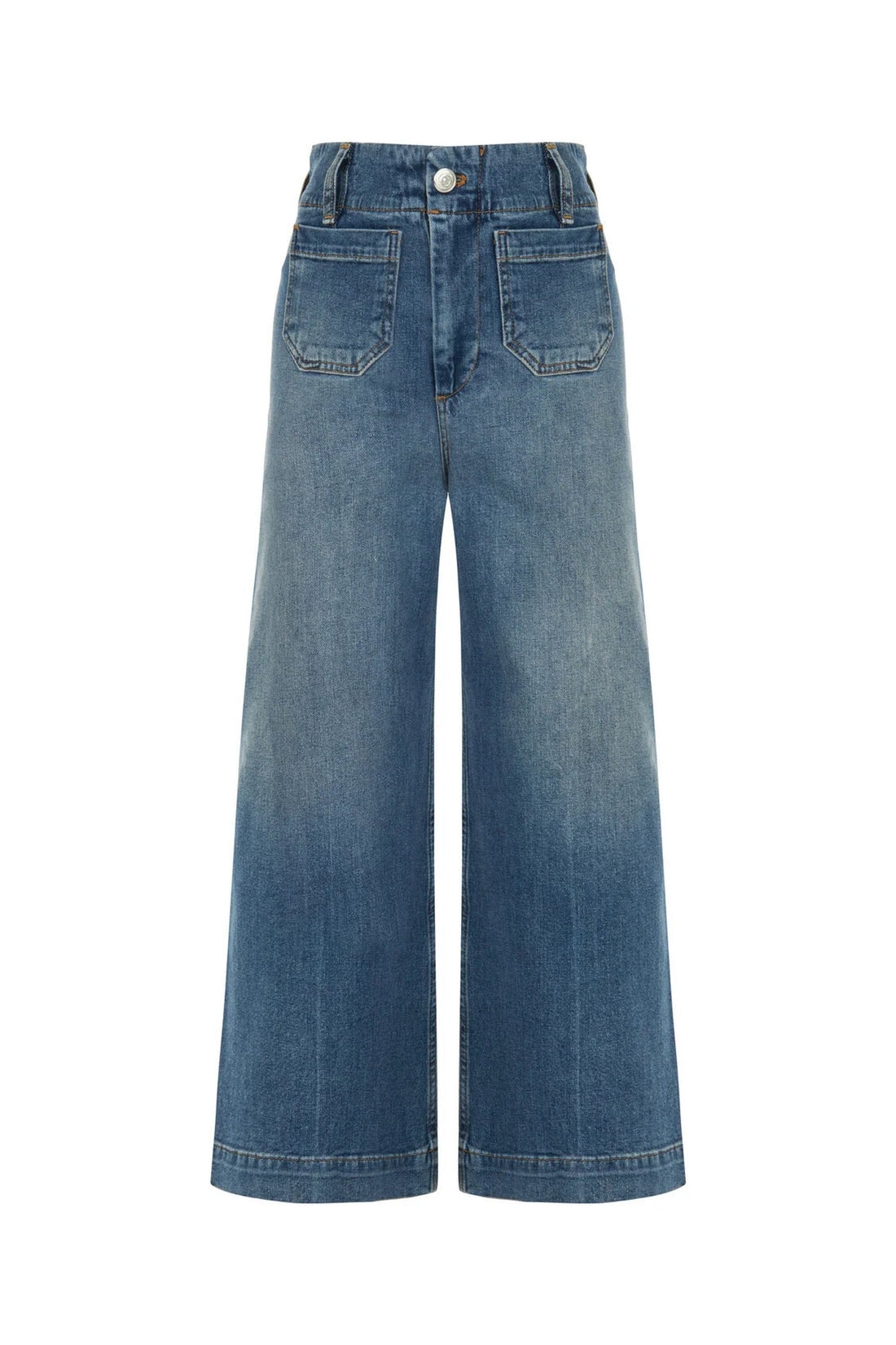 Wide Leg Jean Pants