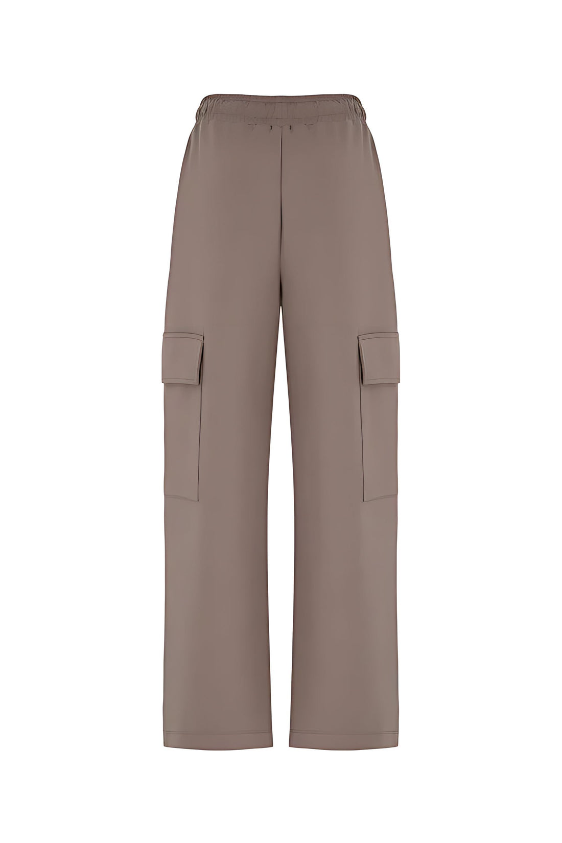Elastic Waist Cargo Pants