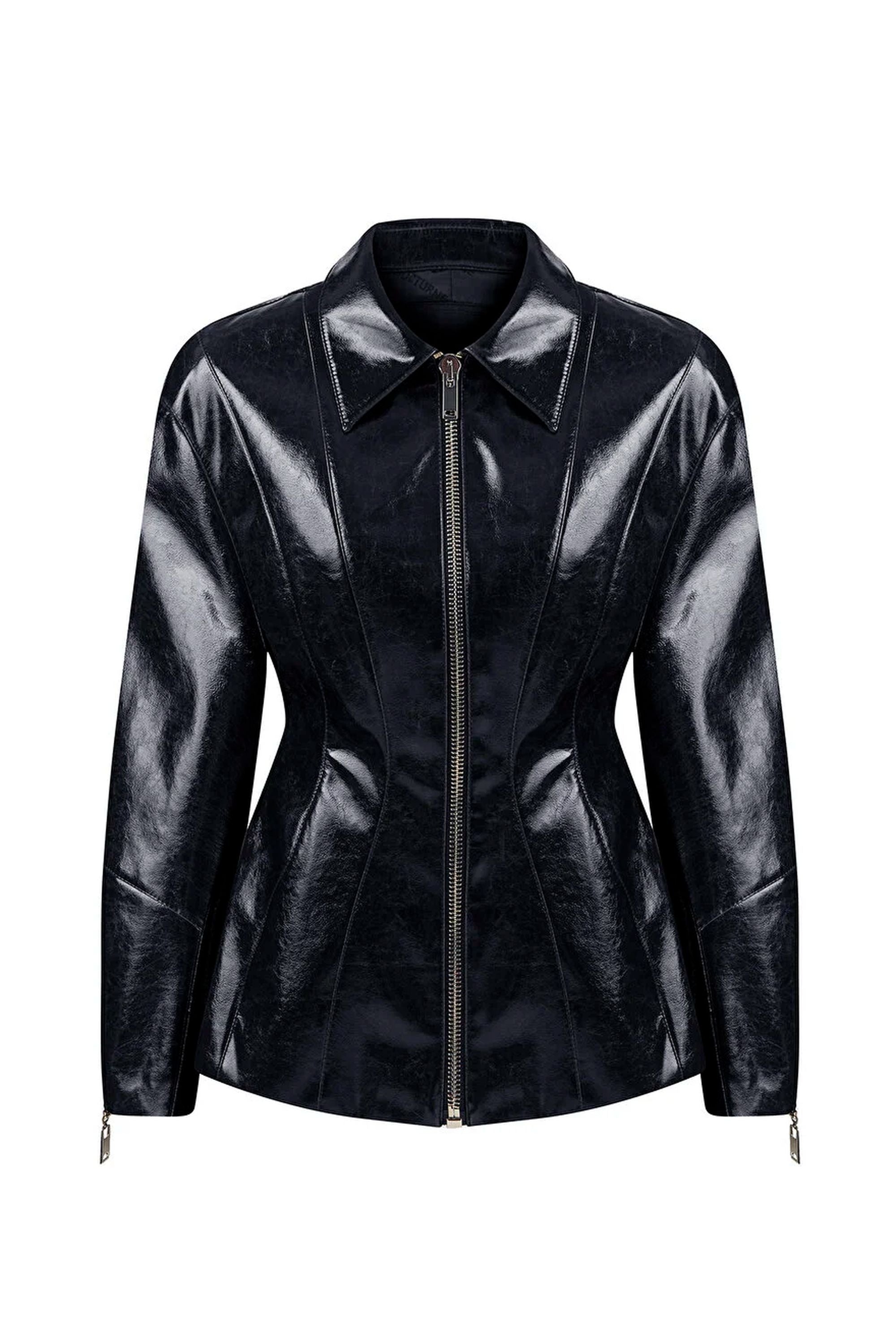 Faux Leather Jacket (Final Sale)