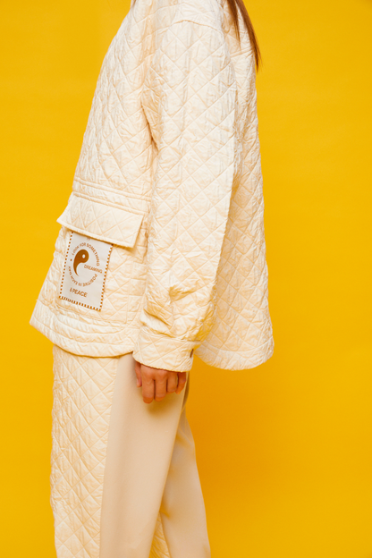 Quilted Oversized Jacket