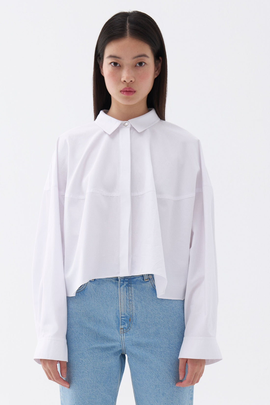 Oversized Button-Up Shirt (Final Sale)