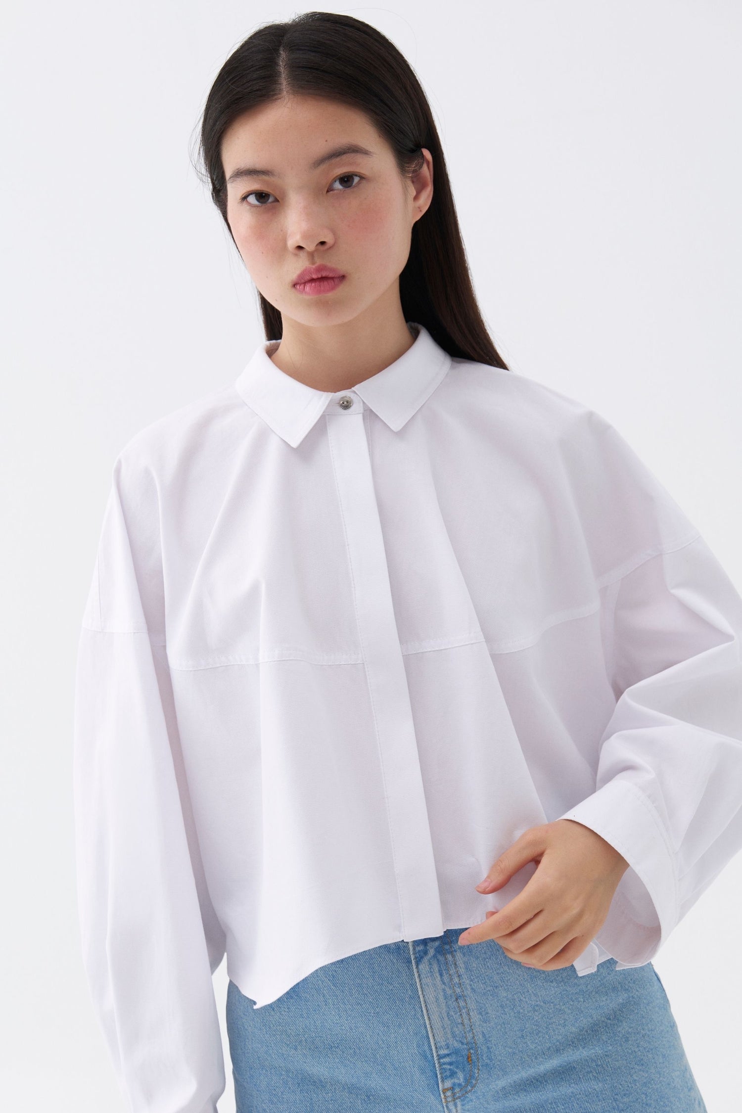 Oversized Button-Up Shirt