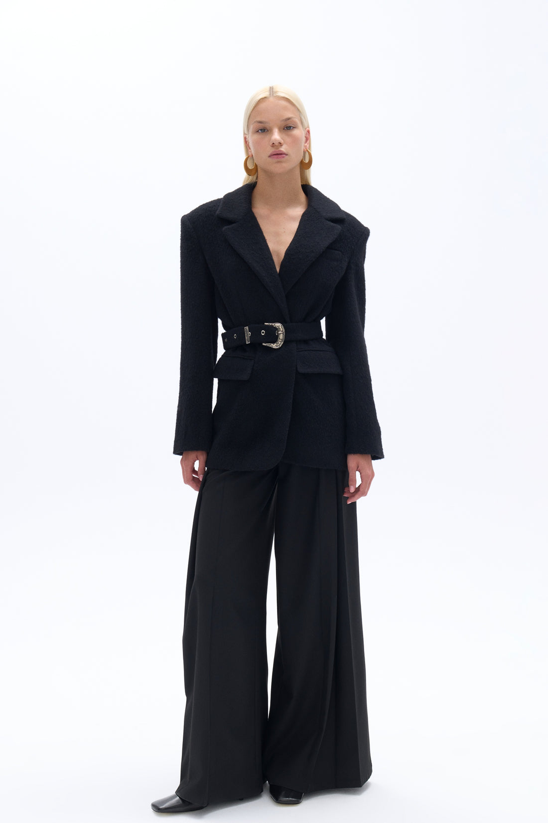 Self-Belted Double Breasted Jacket (Final Sale)