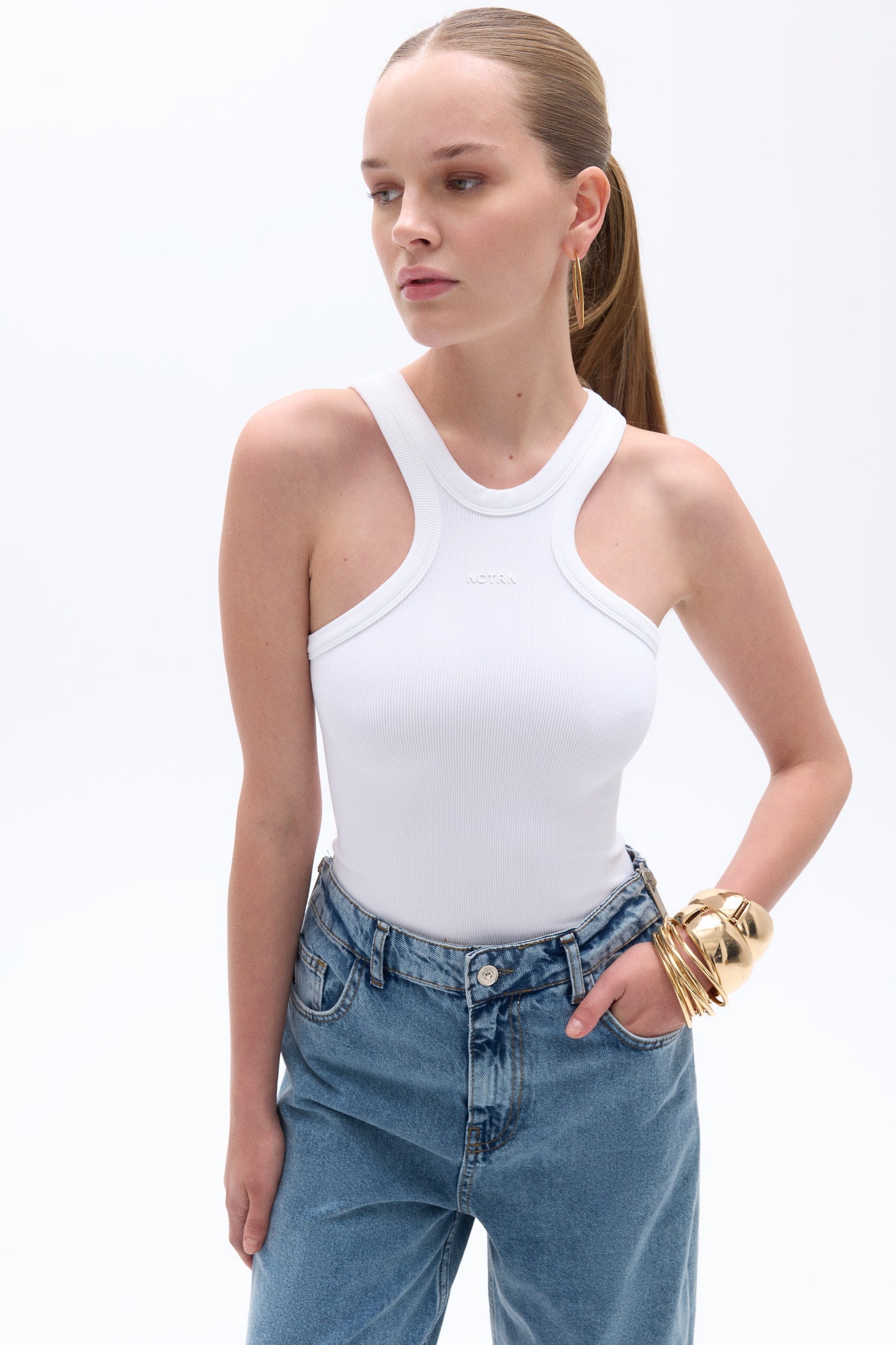 Halter Neck Crop Top