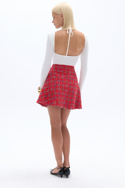 Tweed Mini Skirt