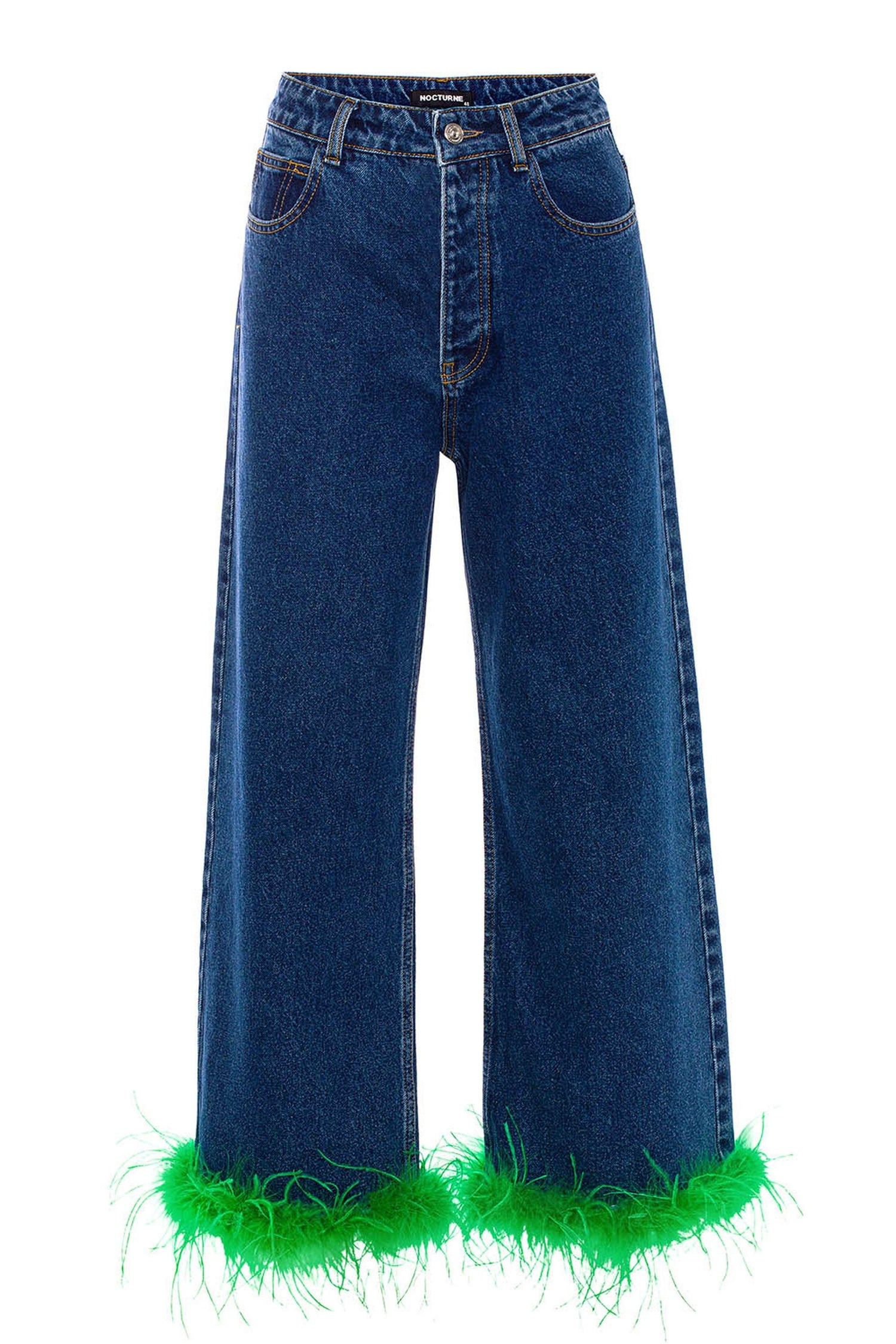 Otrish Detailed Jean Trousers