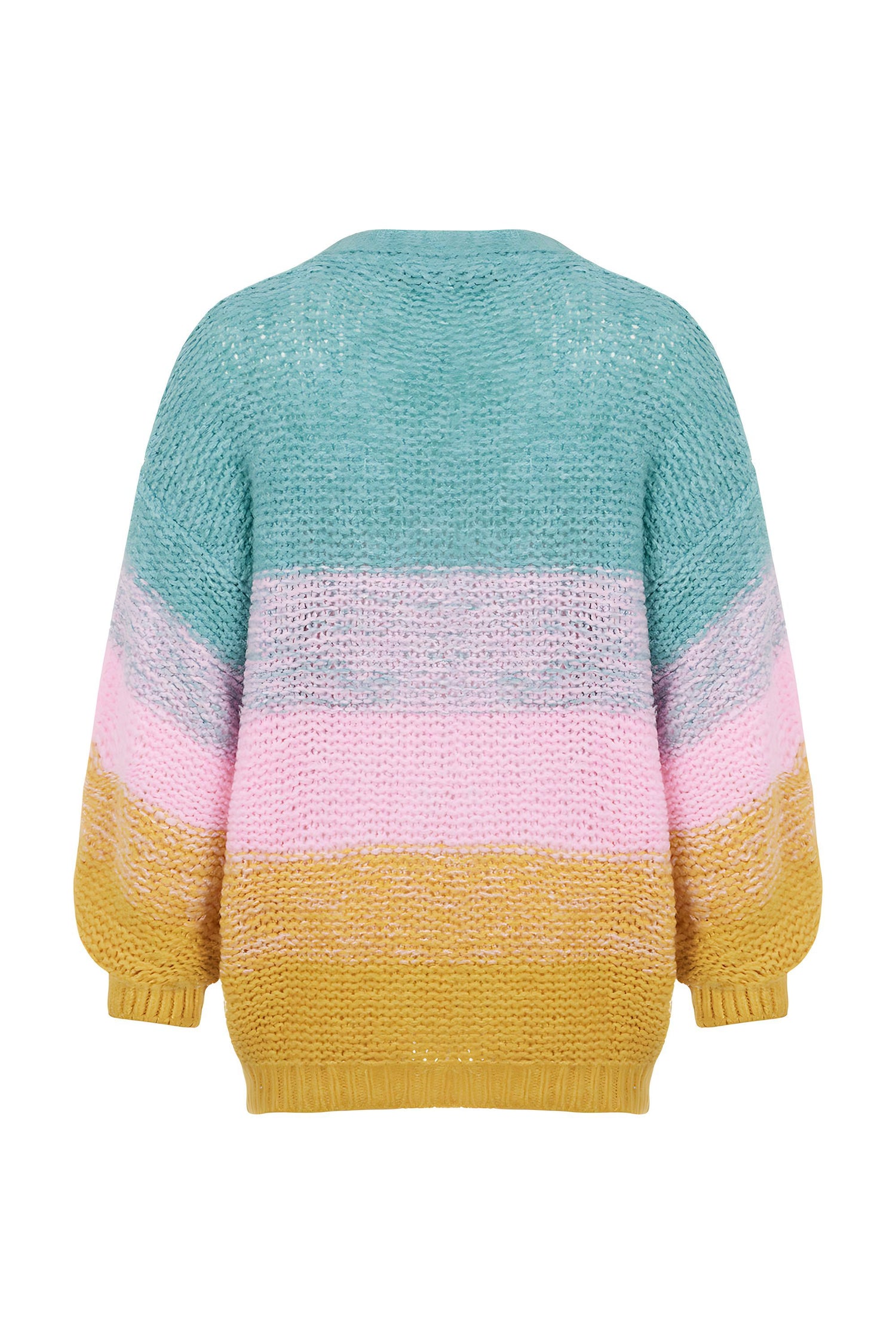 Gradient Knitted Cardigan