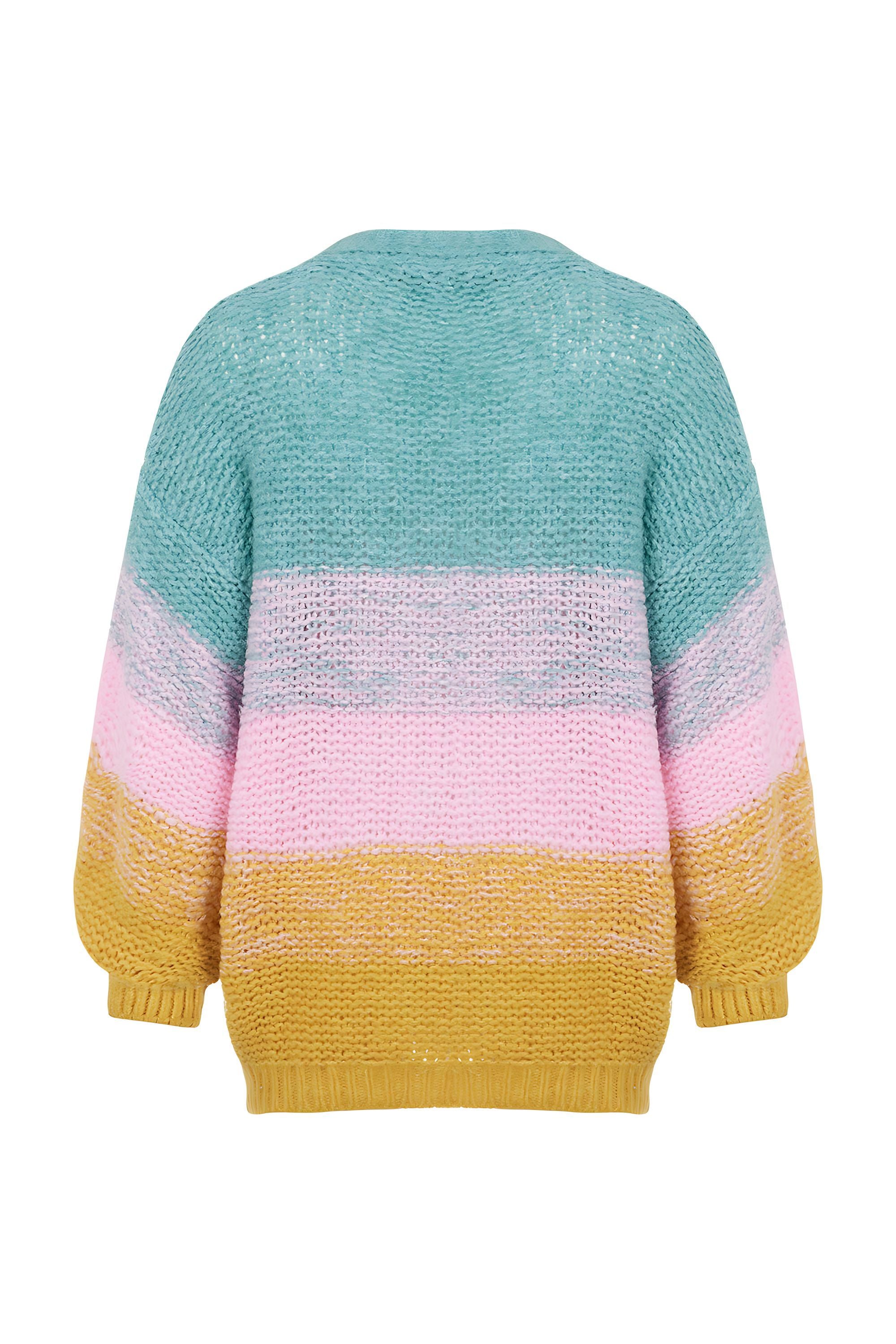 Gradient Knitted Cardigan