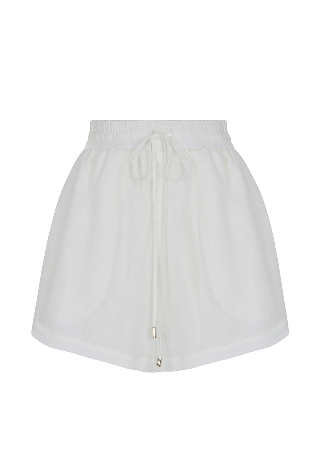 Wide-Leg Linen Shorts (Final Sale)