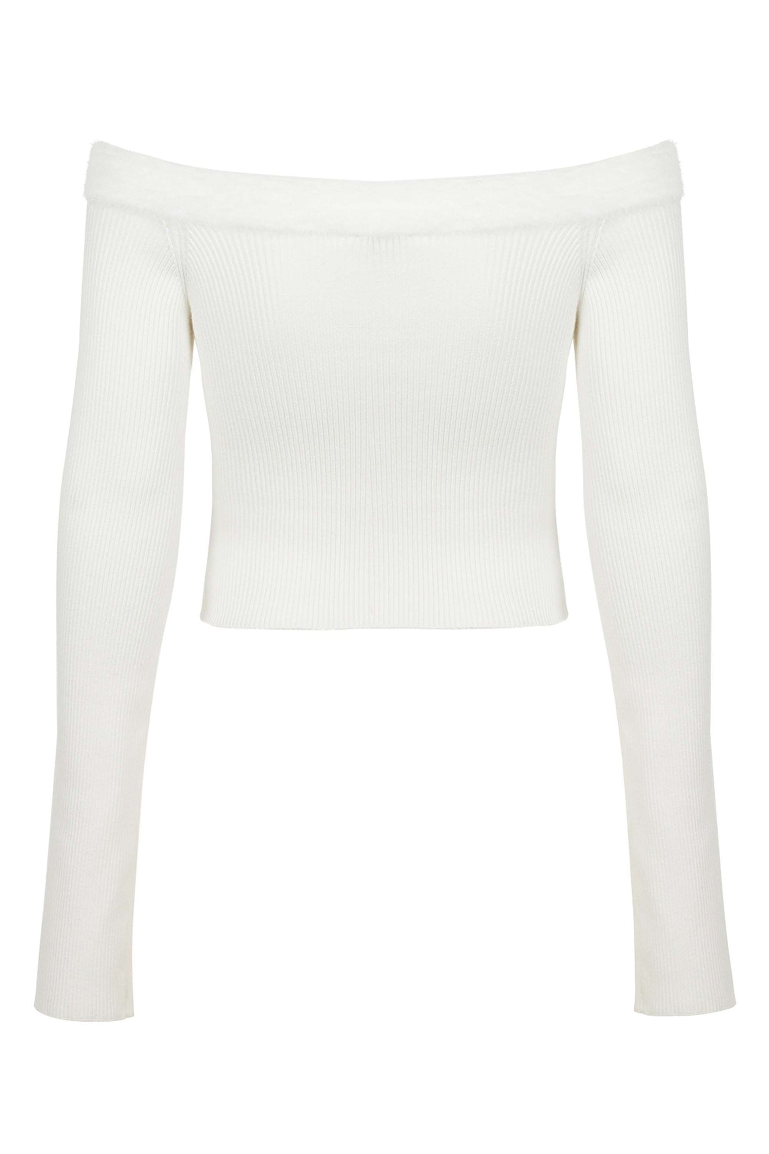 Boat Neck Knitwear Sweater