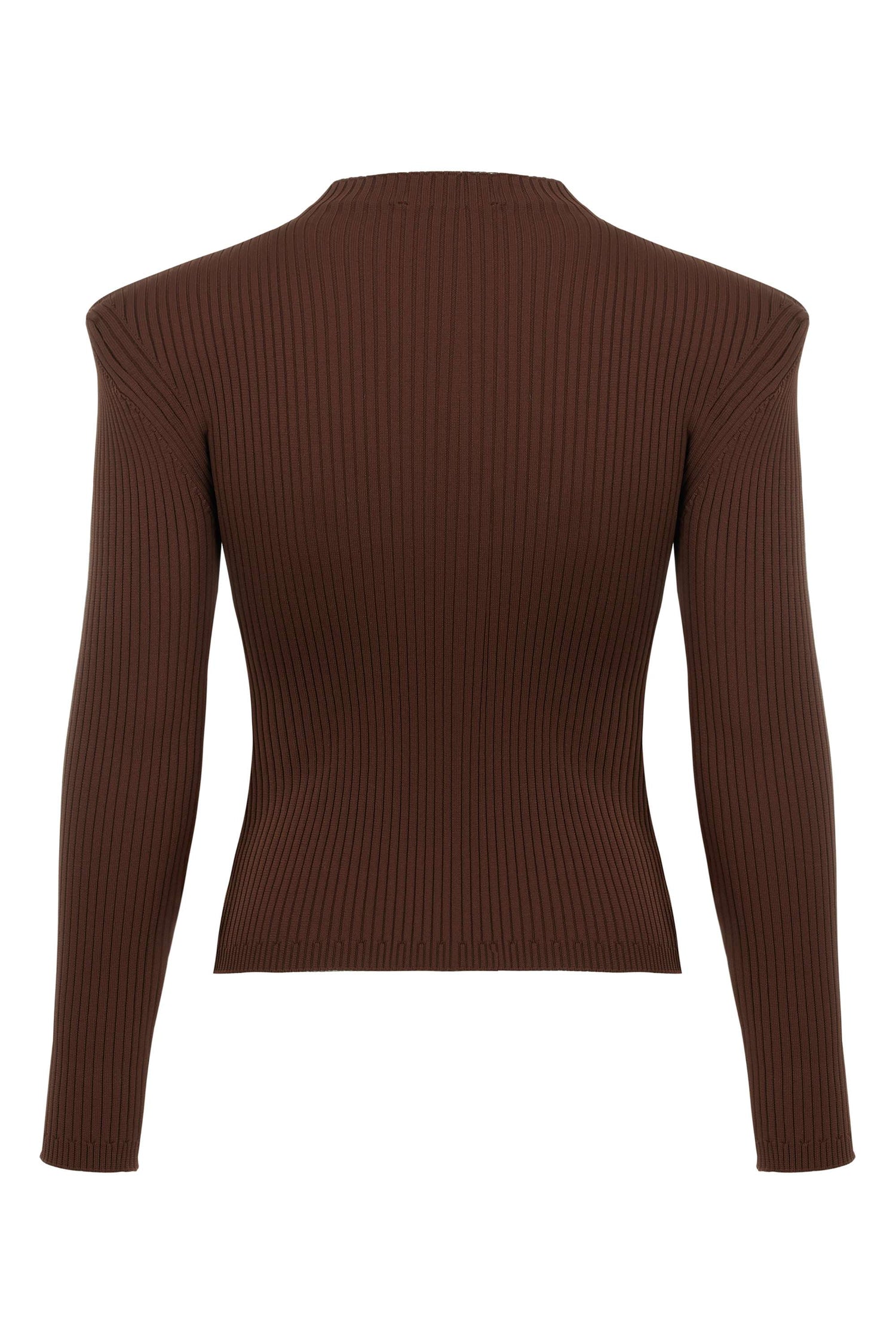 Shoulder Pad Knit Sweater