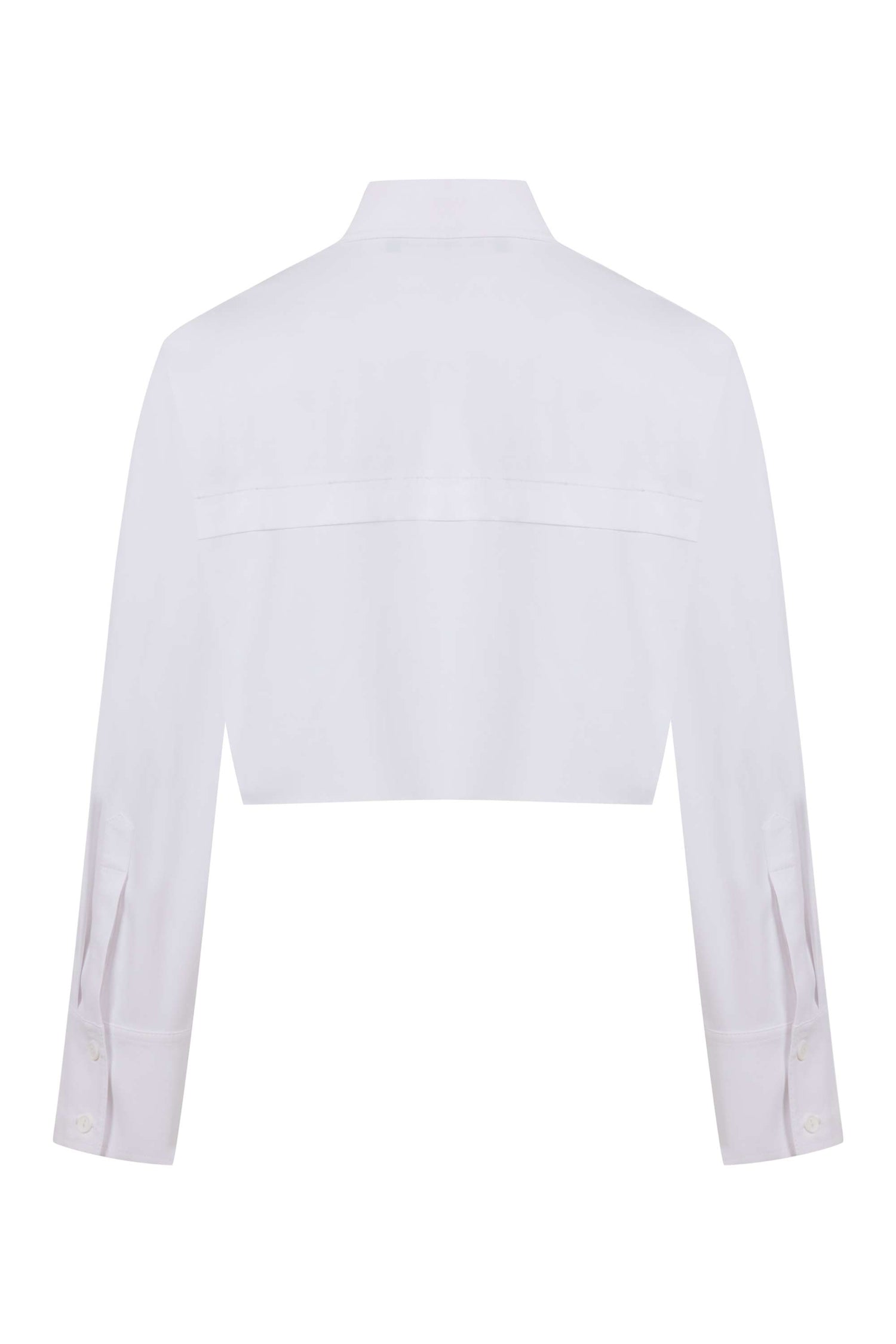 Poplin Crop Shirt