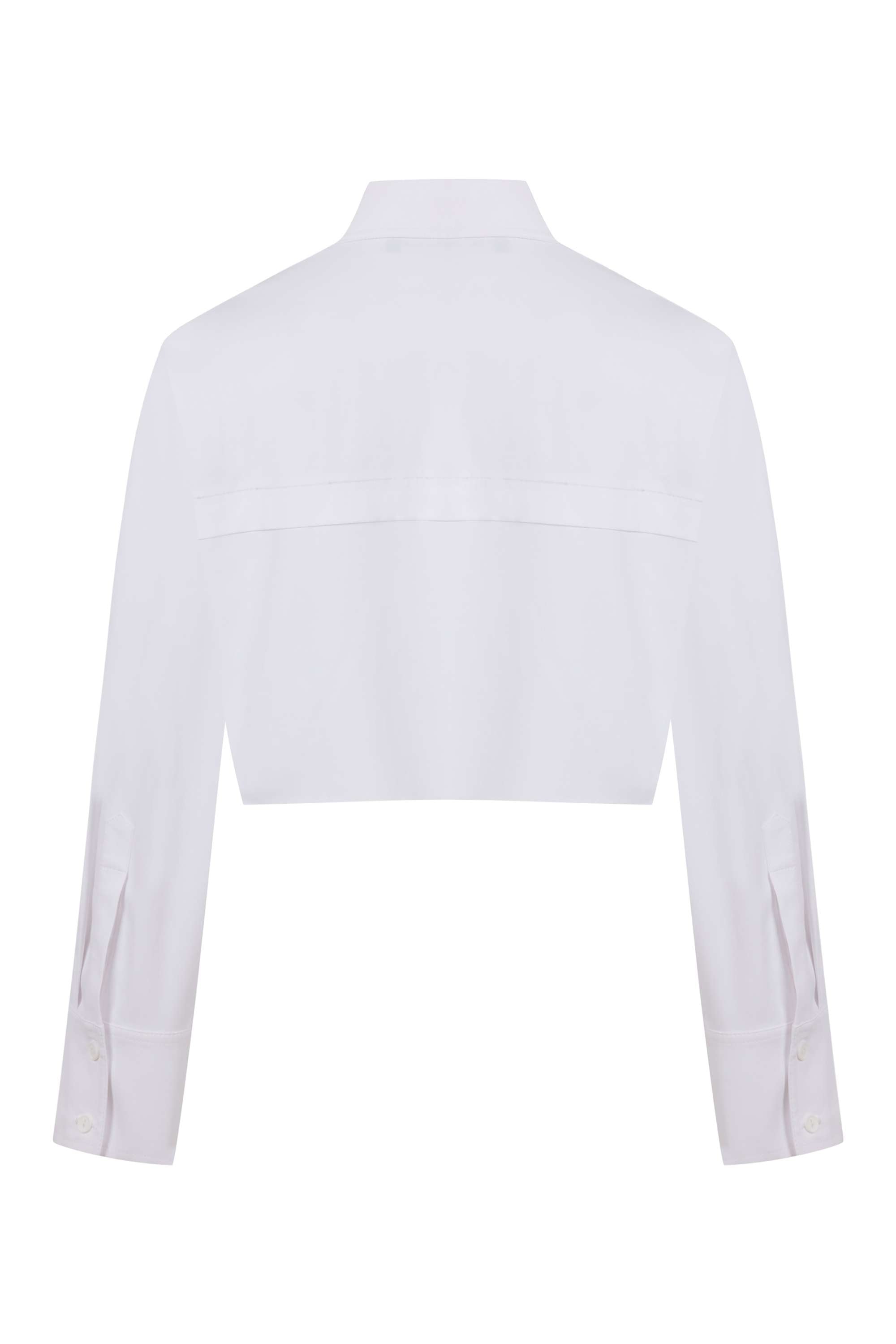 Poplin Crop Shirt