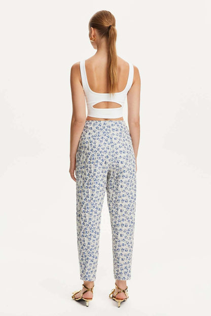 Floral Quilted Pants (Final Sale)