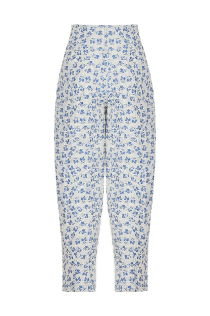 Floral Quilted Pants