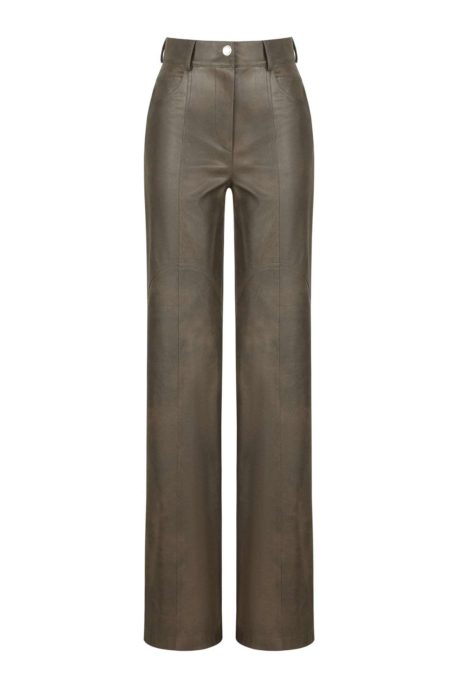 Leather Trim Pants (Final Sale)