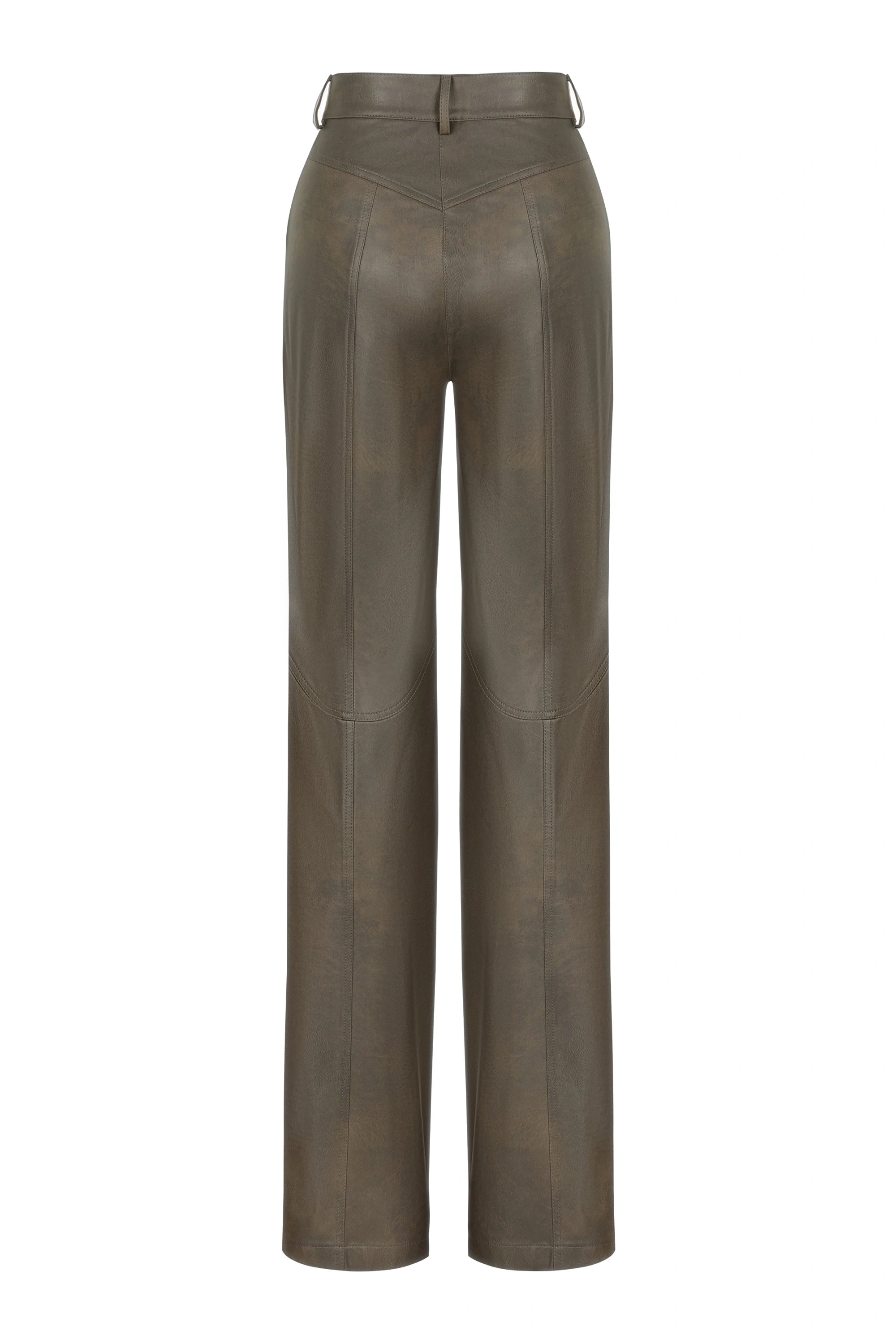 Leather Trim Pants (Final Sale)