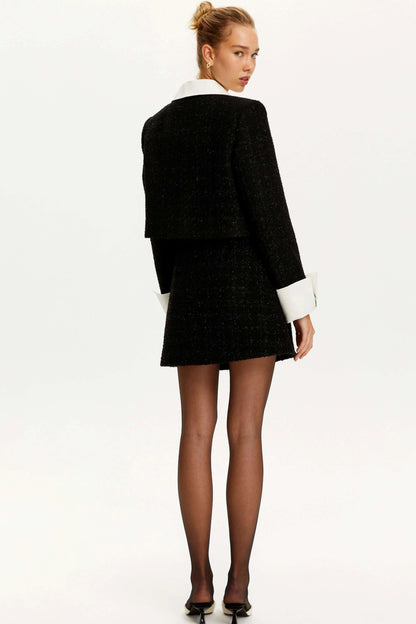 Tweed Mini Skirt