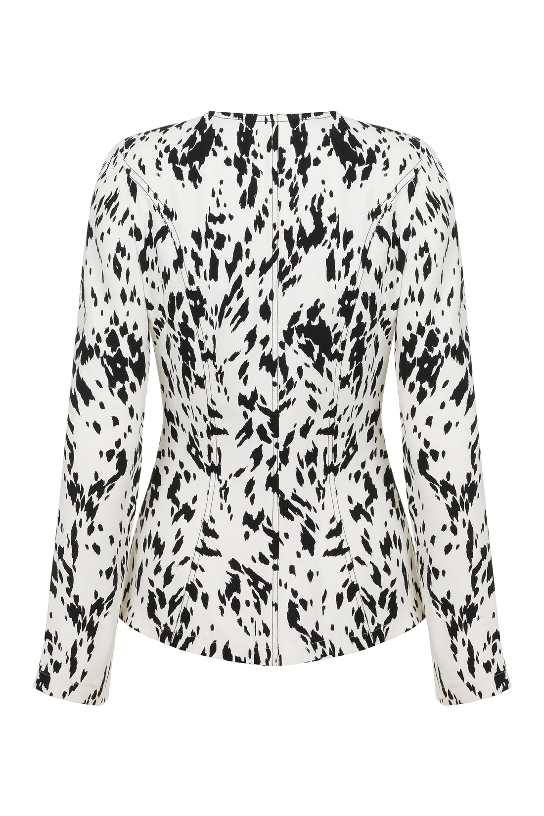 Printed Long Sleeve Jacket