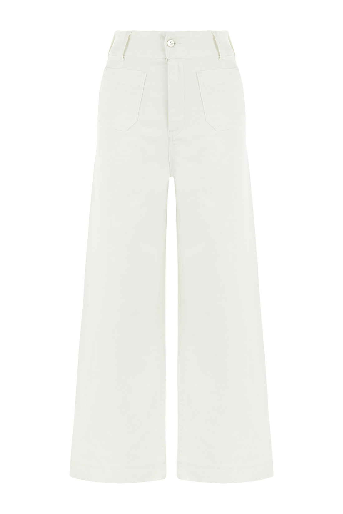 High Waisted Wide Leg Jeans (Final Sale)