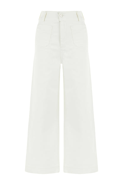 High Waisted Wide Leg Jeans (Final Sale)