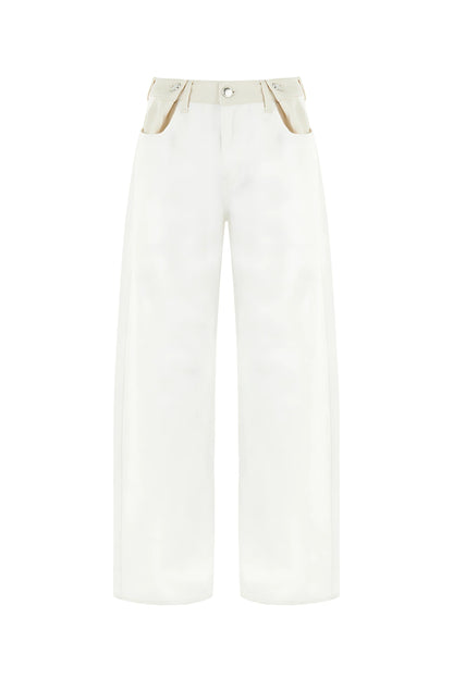 Trimmed Jeans (Final Sale)