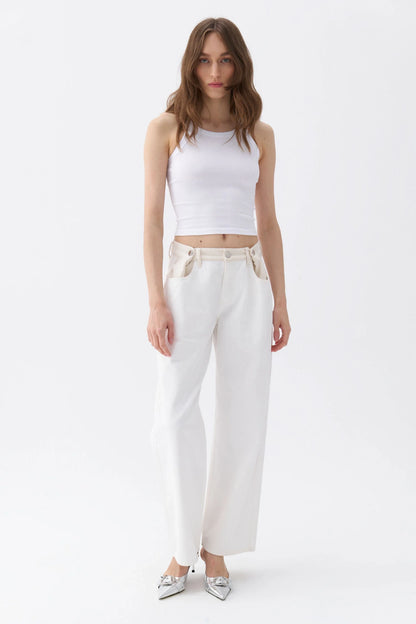 Trimmed Jeans (Final Sale)