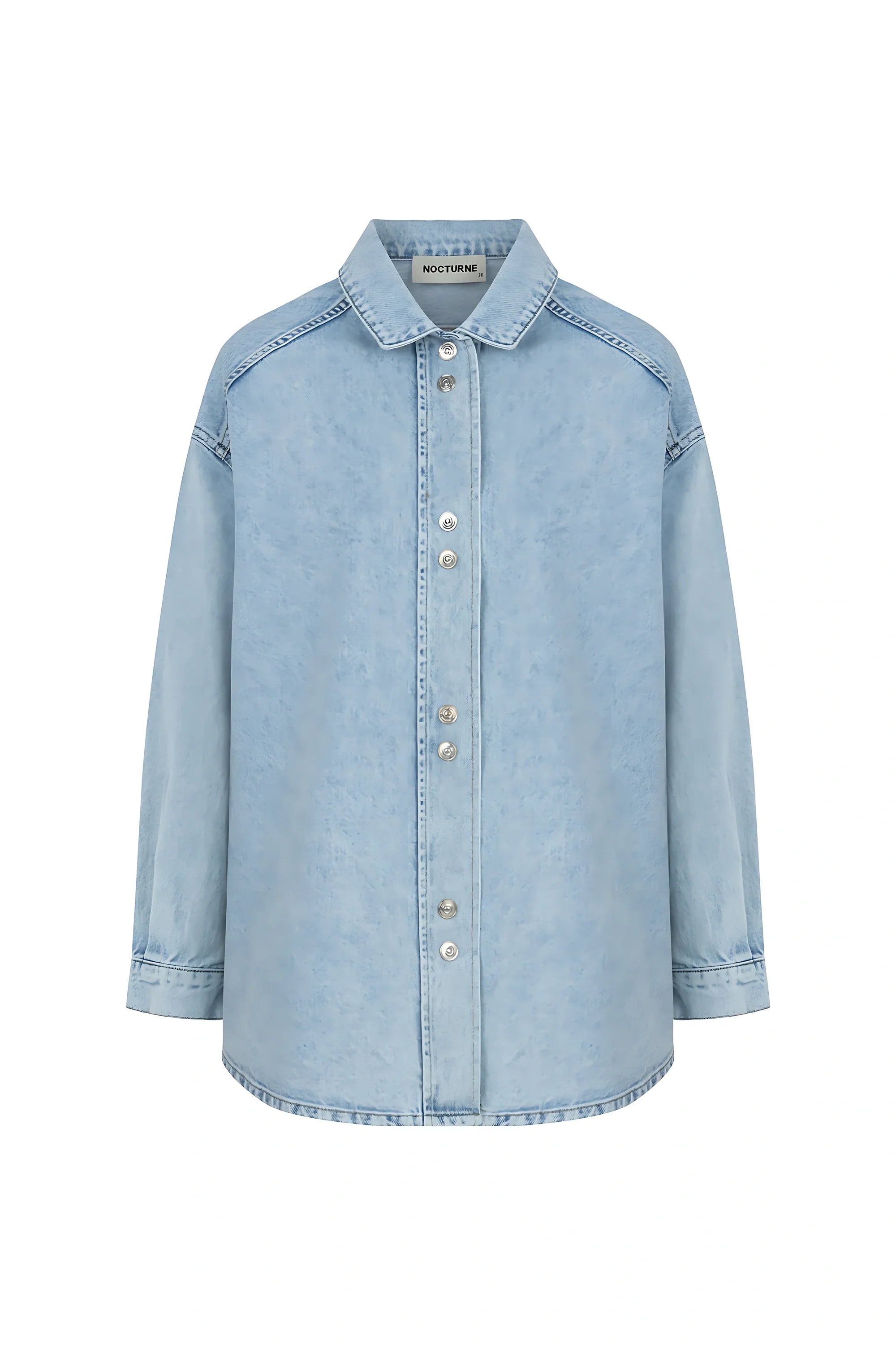 Oversize Jean Shirt