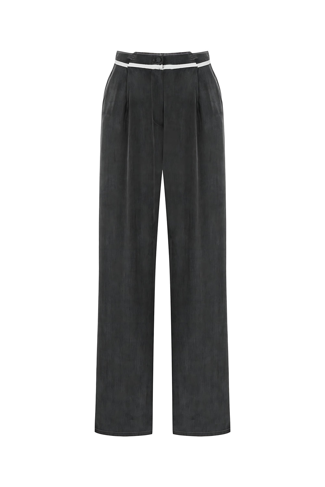 Pleated Palazzo Pants (Final Sale)