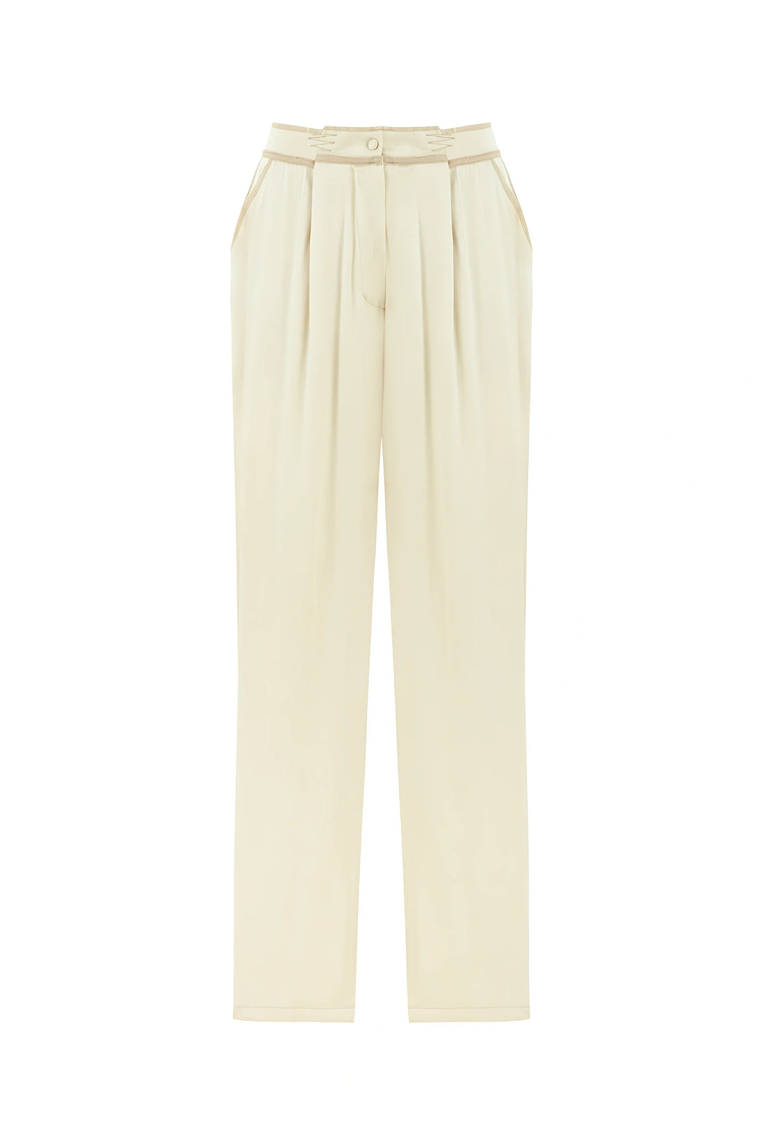 Pleated Palazzo Pants (Final Sale)