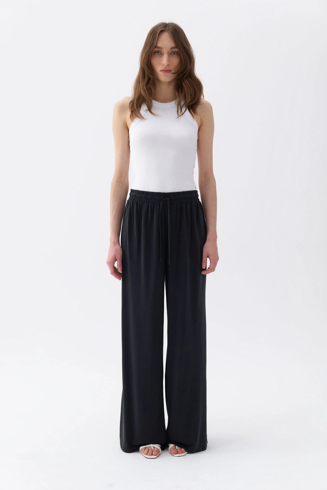 Loose Fit Wide Leg Pants