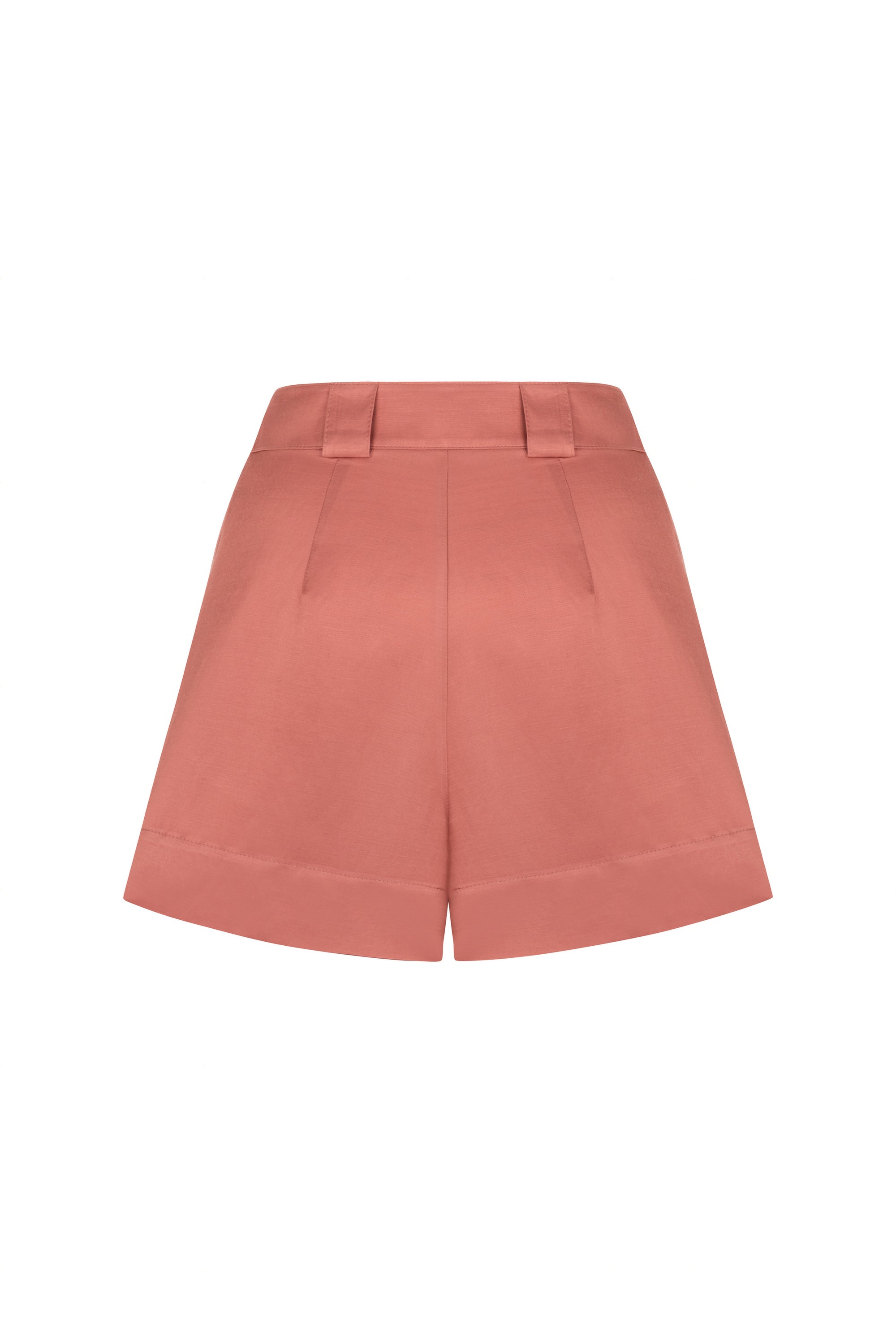 High Waist Bermuda Shorts