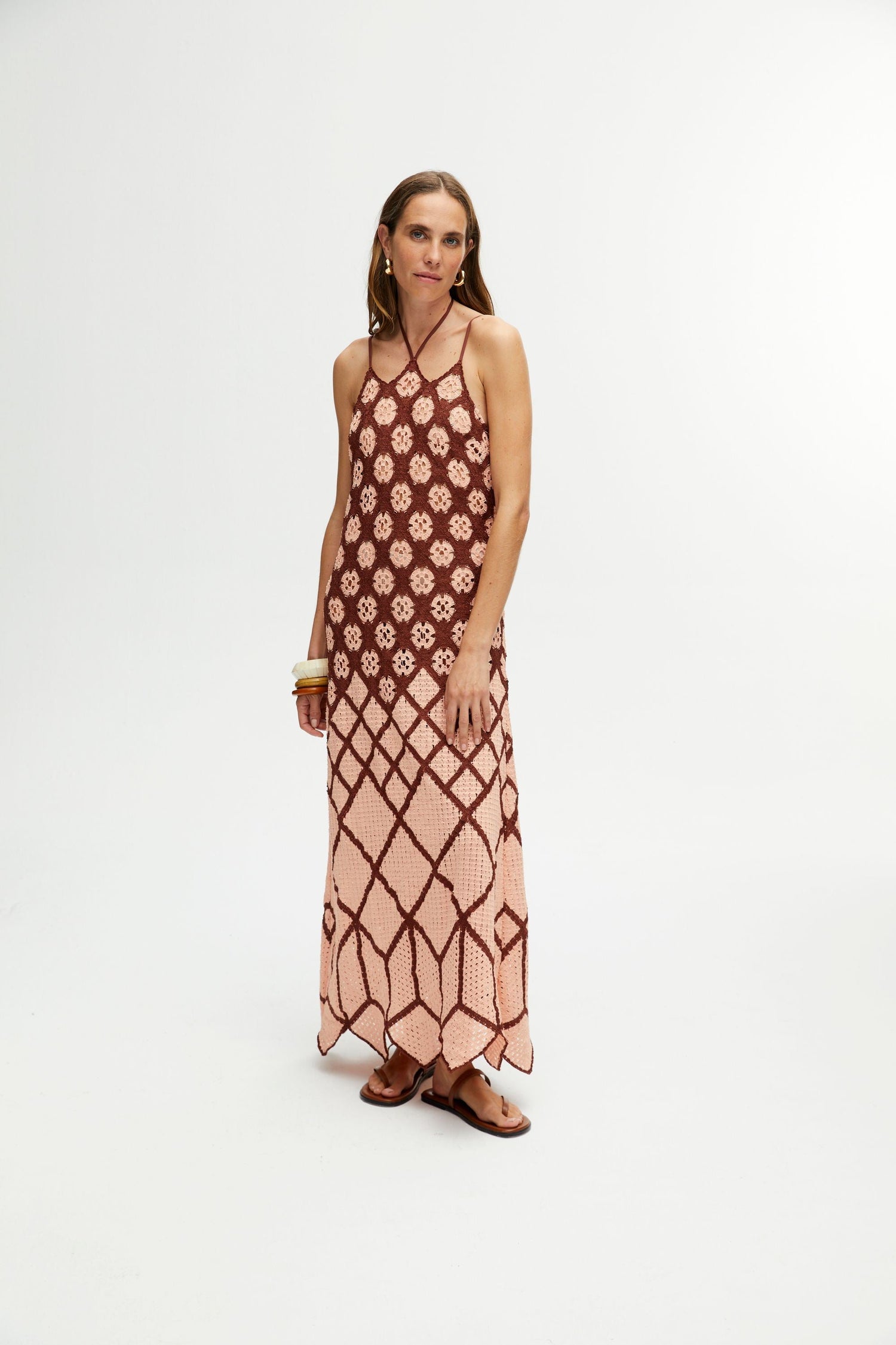 Embroidered Long Dress (Final Sale)