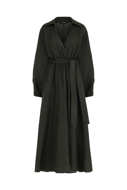 Belted Long Dress (Final Sale)