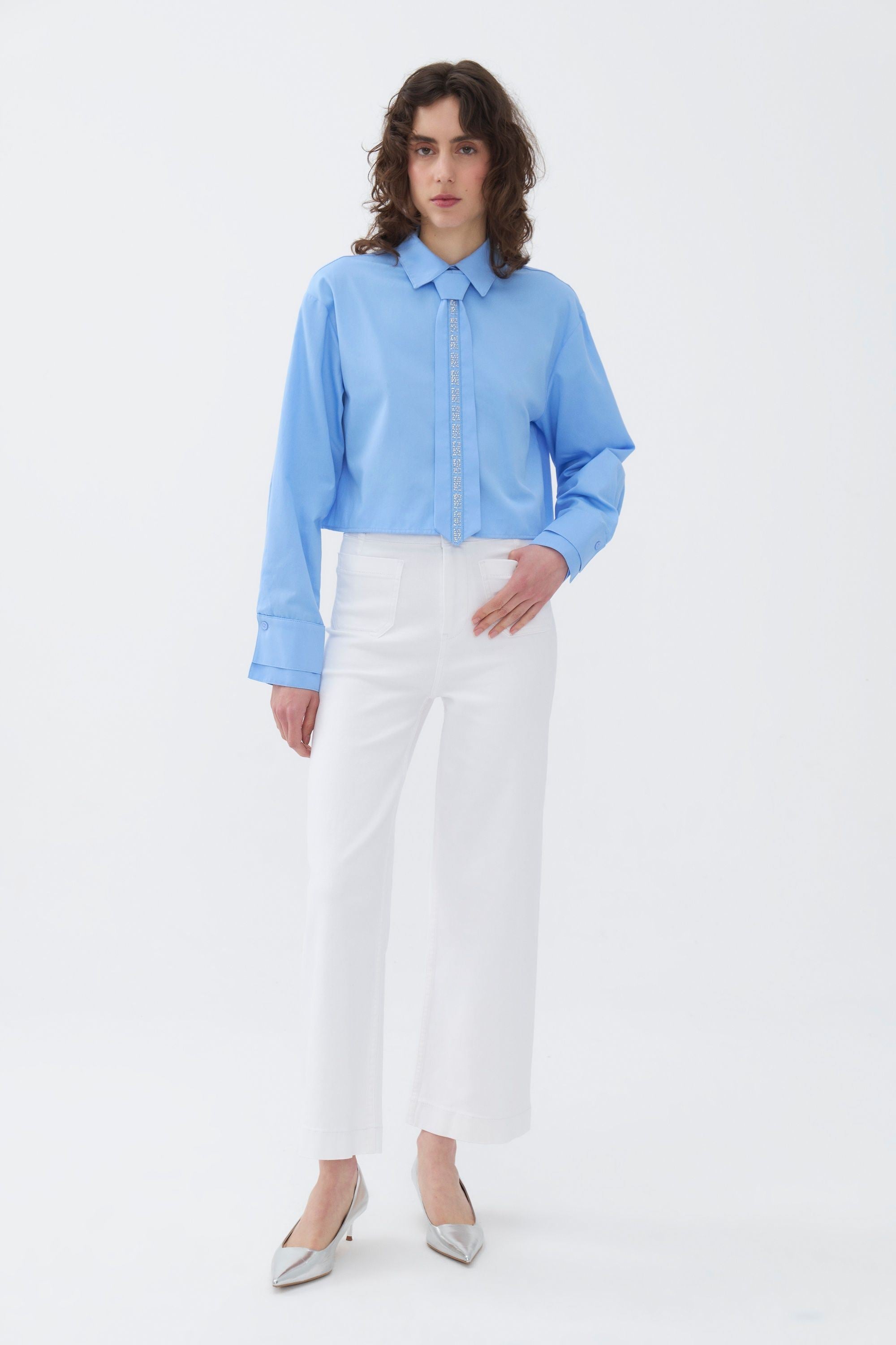 High Waisted Wide Leg Jeans (Final Sale)