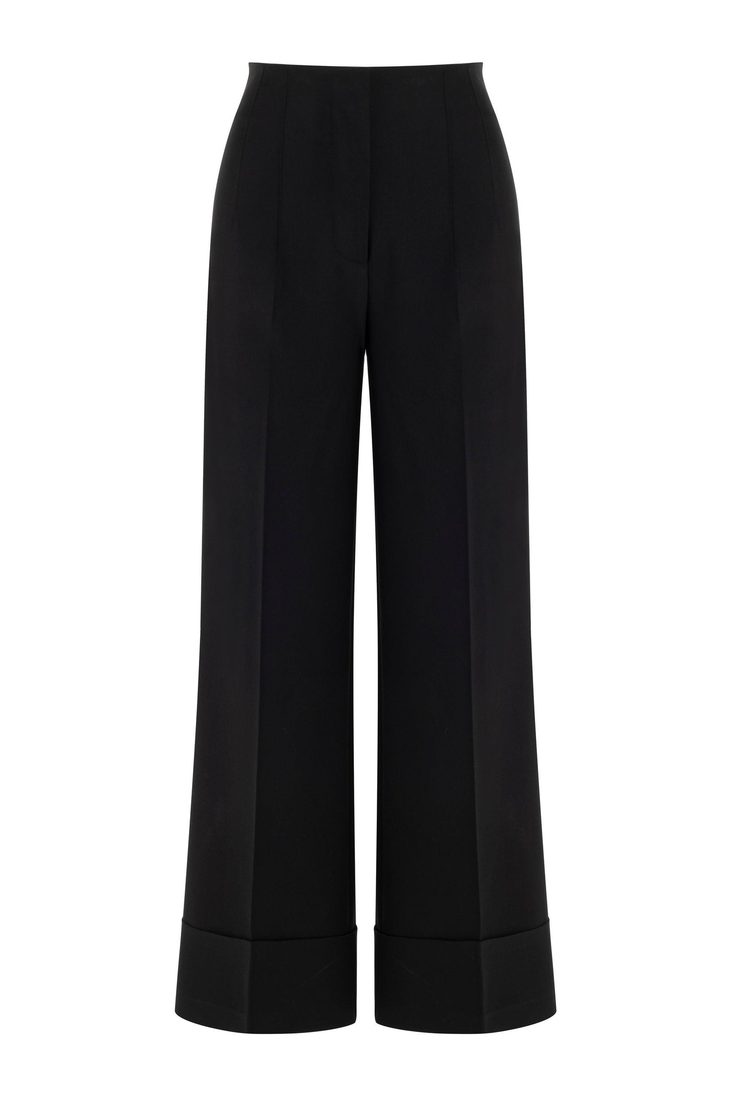 High-Waist Flowy Palazzo Pants