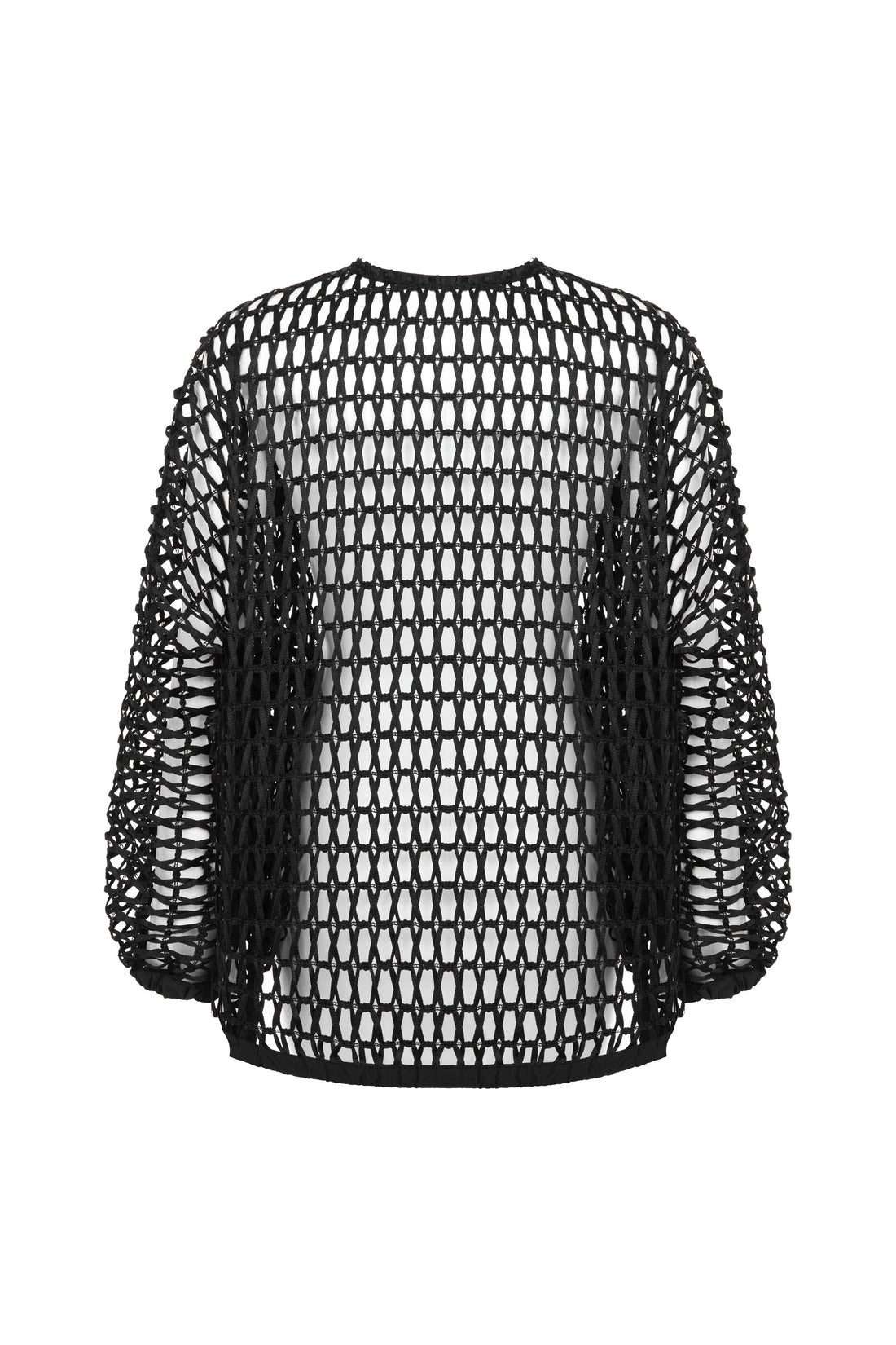 Trimmed Mesh Jacket