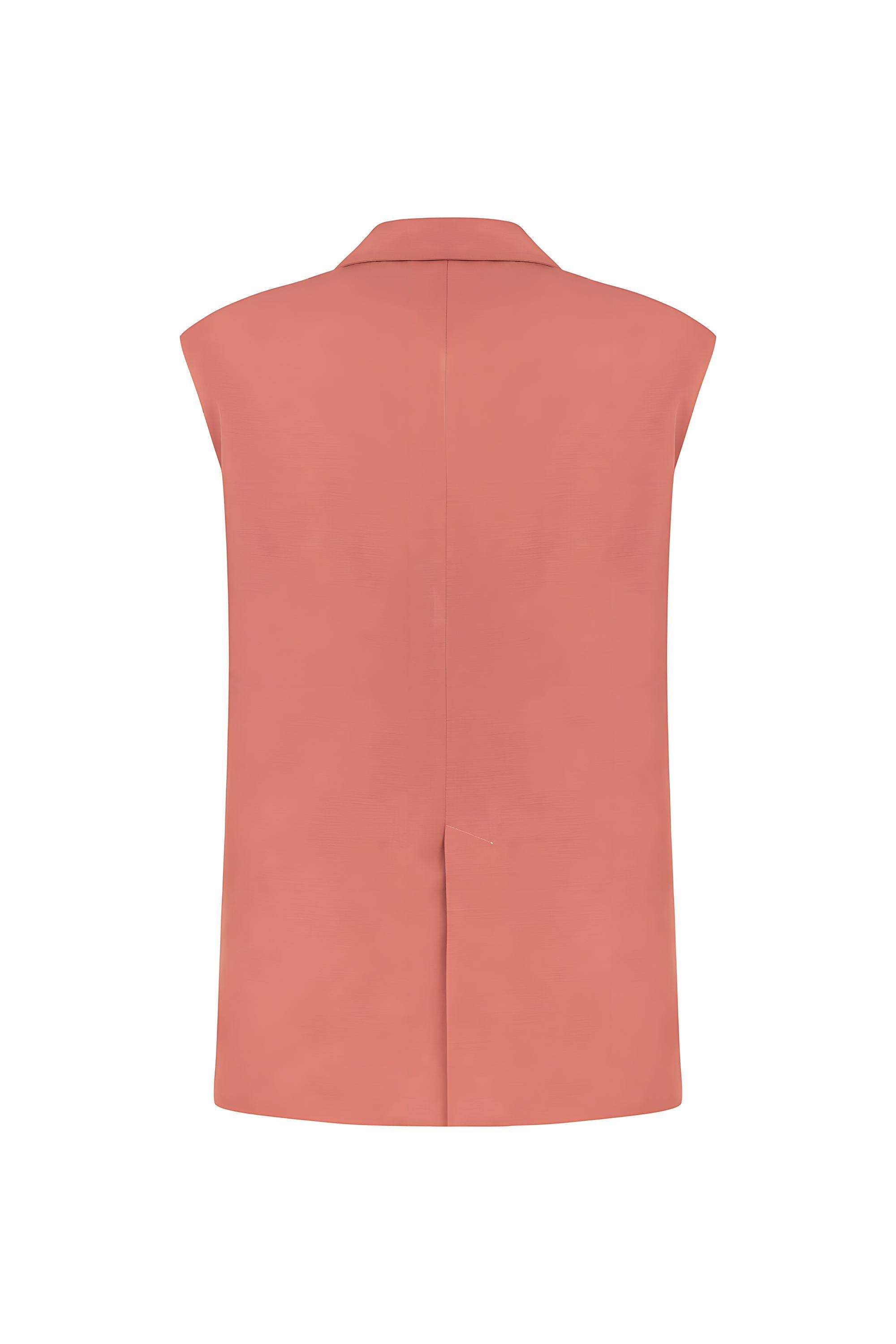 Lapel Collar Vest