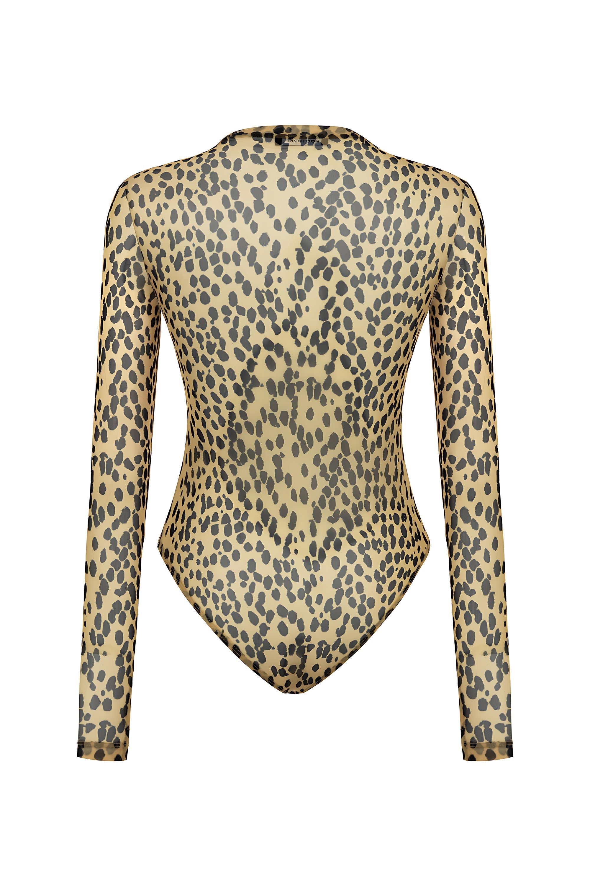 Leopard Print Bodysuit