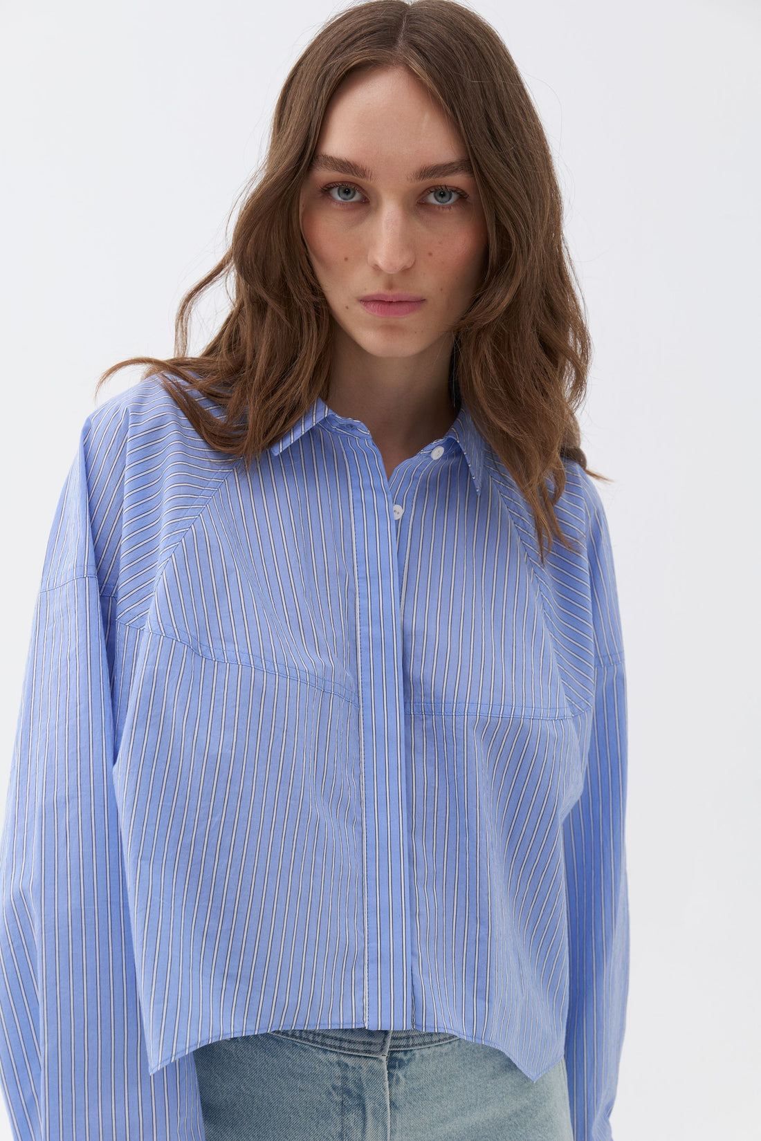 Oversized Button-Up Shirt