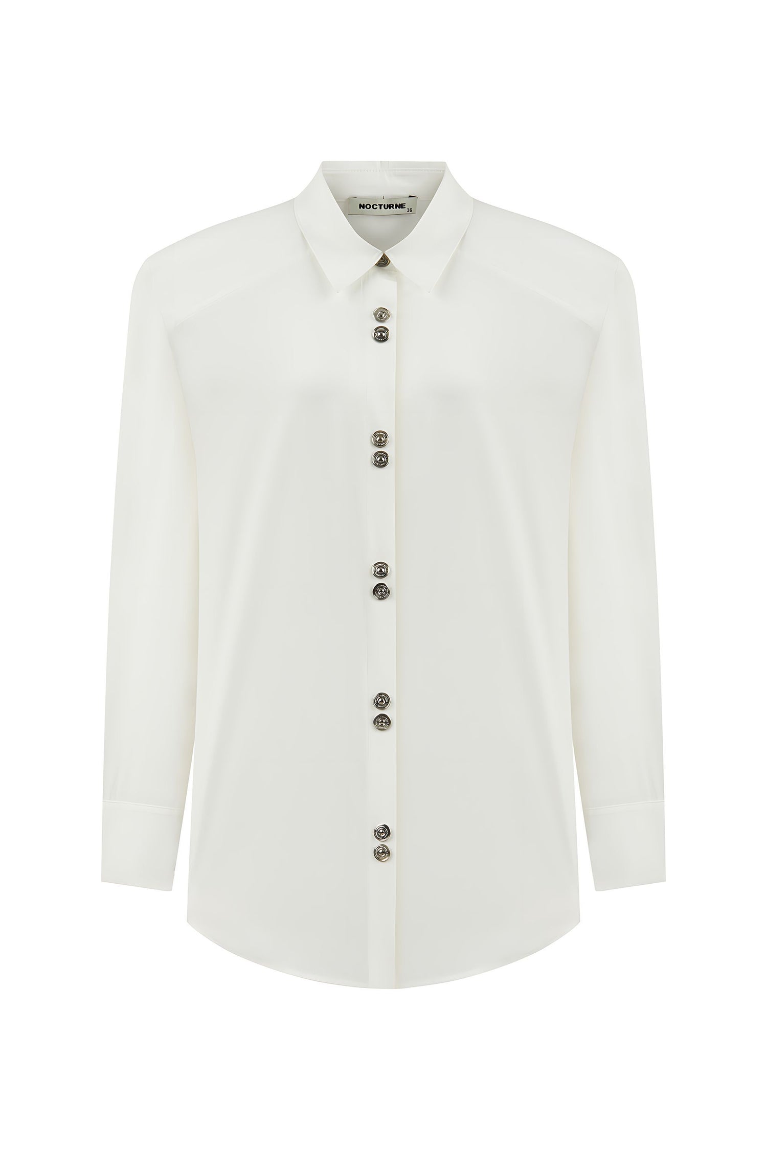 Long Sleeve Button- Up Shirt